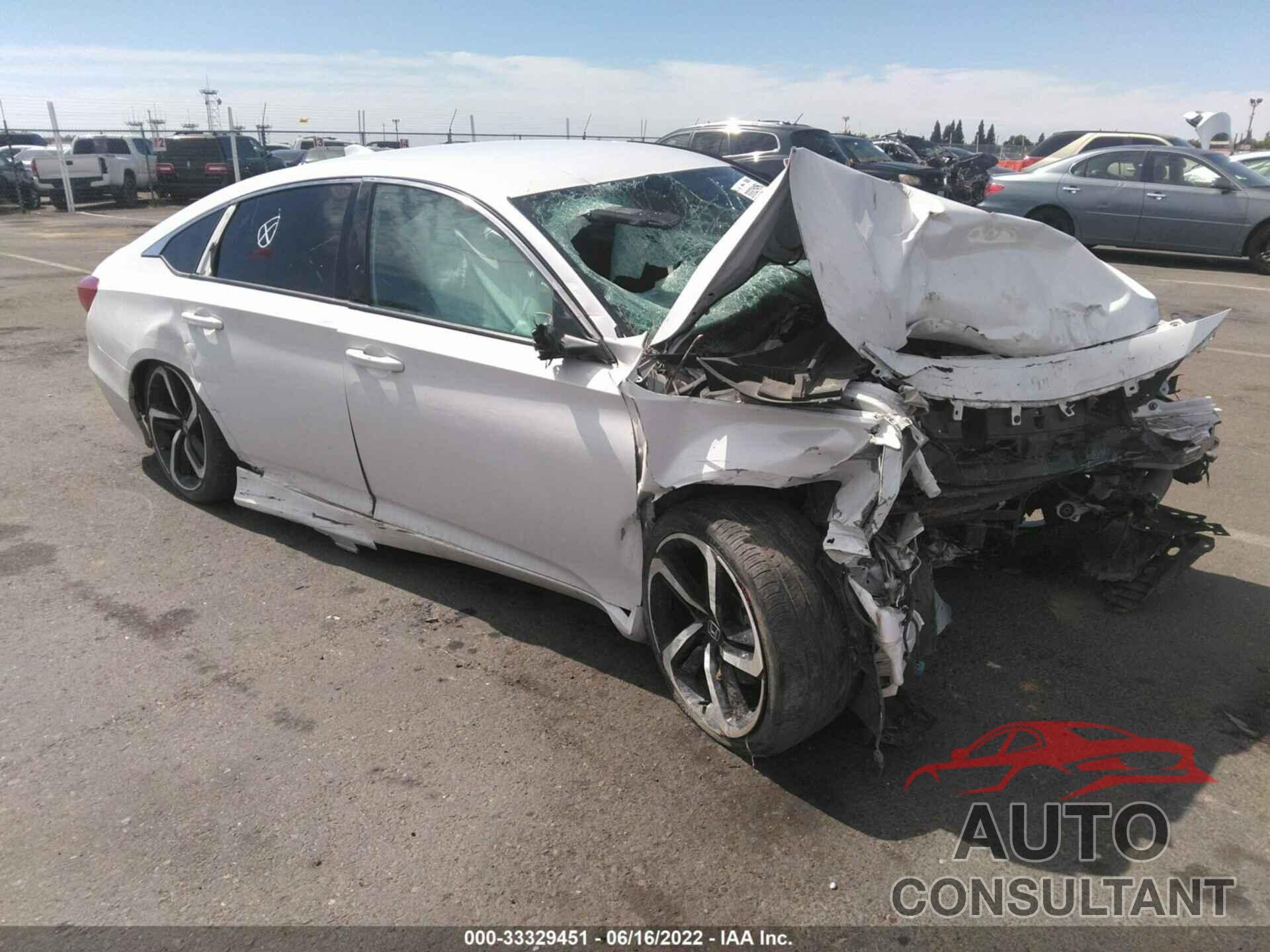 HONDA ACCORD SEDAN 2018 - 1HGCV1E38JA029637