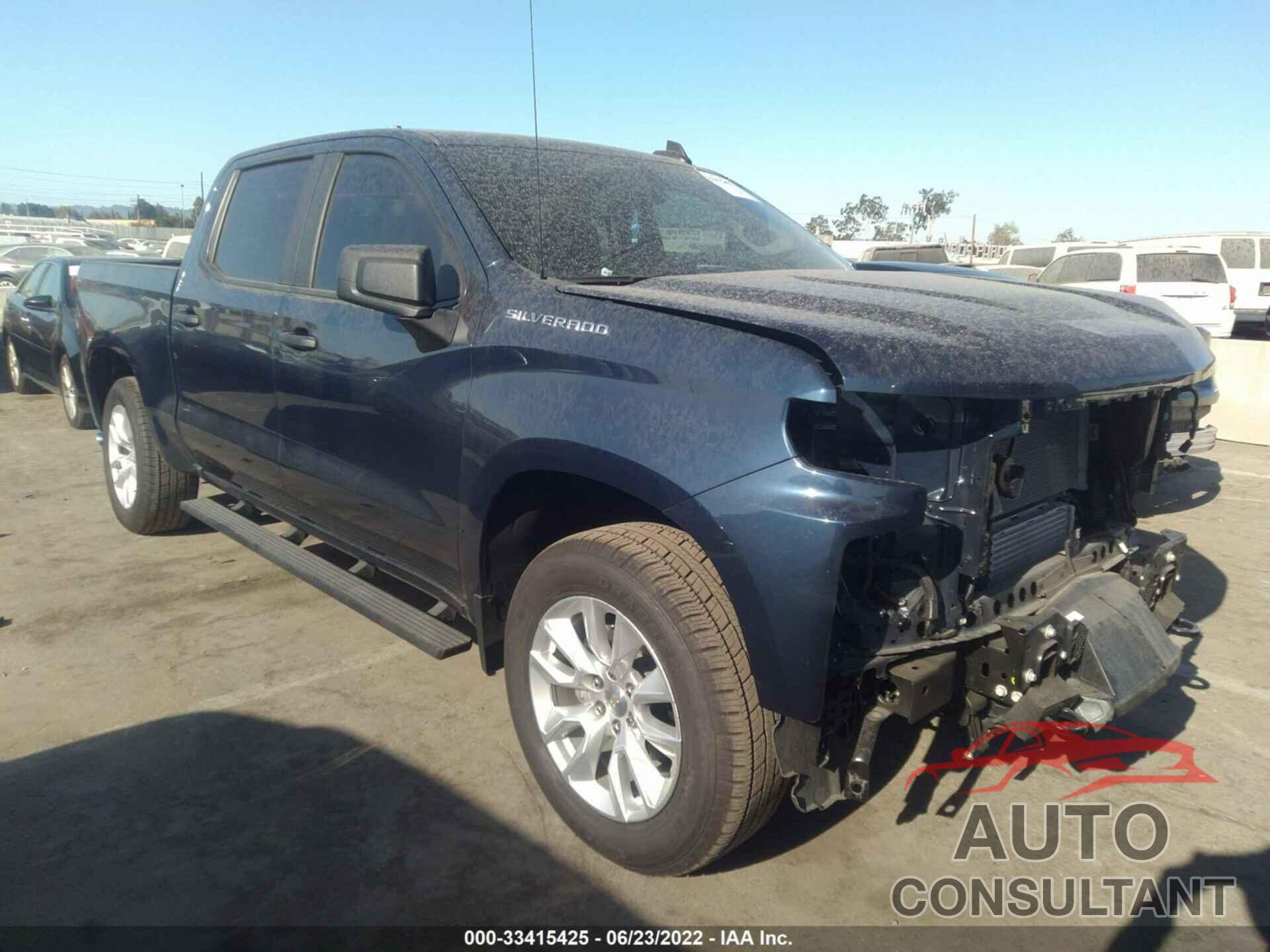 CHEVROLET SILVERADO 1500 2021 - 1GCPWBEK0MZ227628