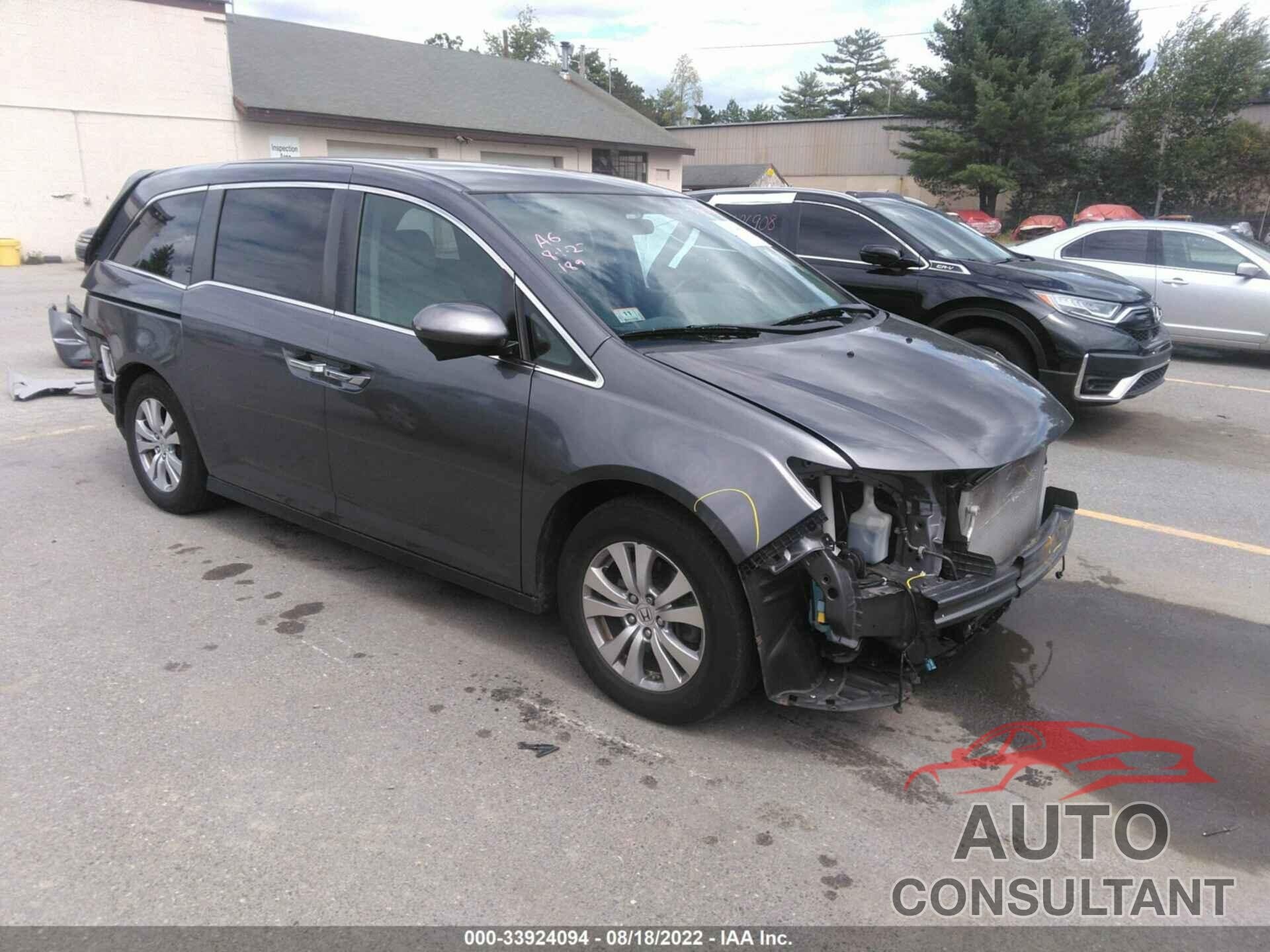 HONDA ODYSSEY 2016 - 5FNRL5H45GB084685