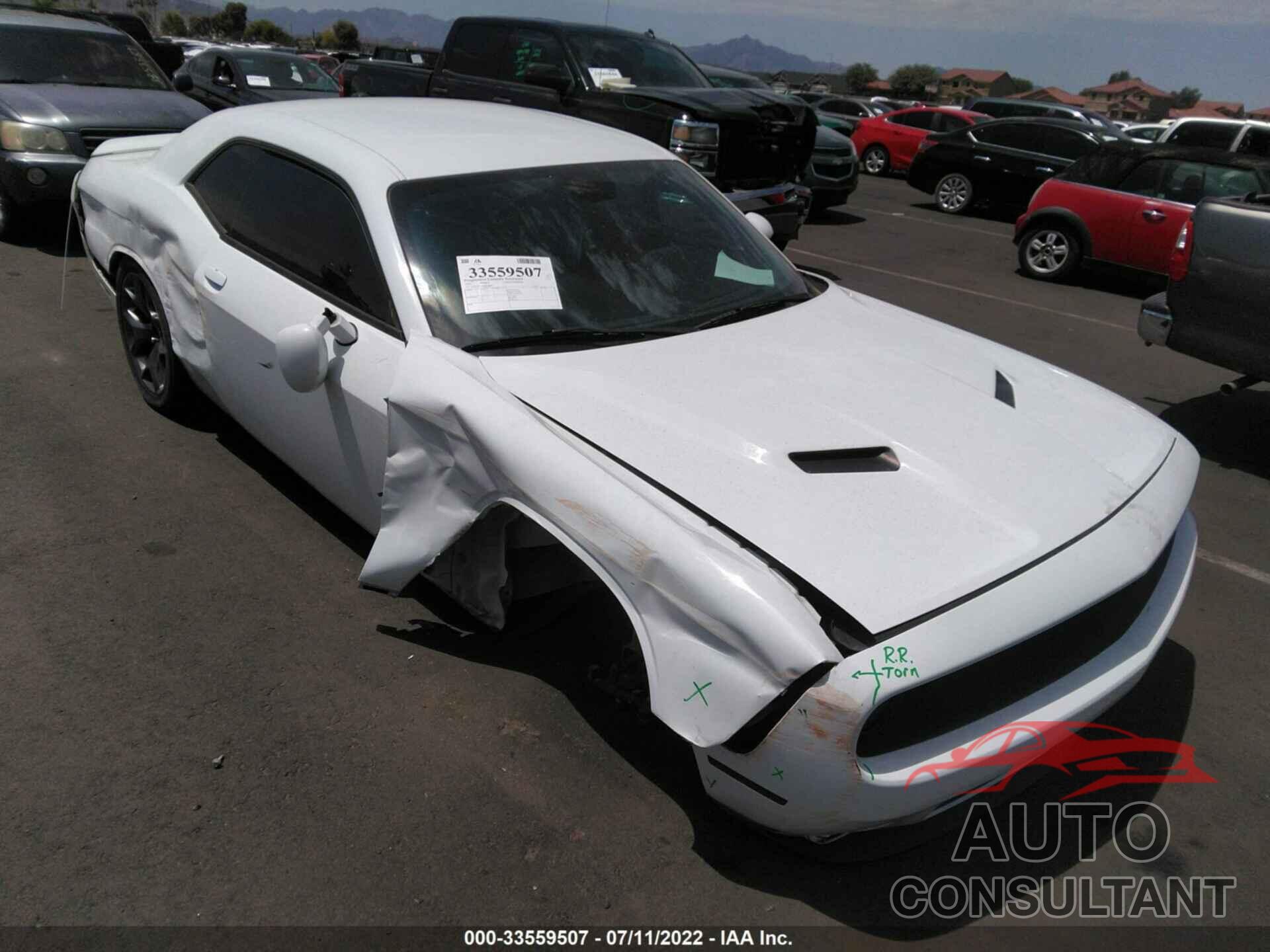 DODGE CHALLENGER 2016 - 2C3CDZAG3GH168694
