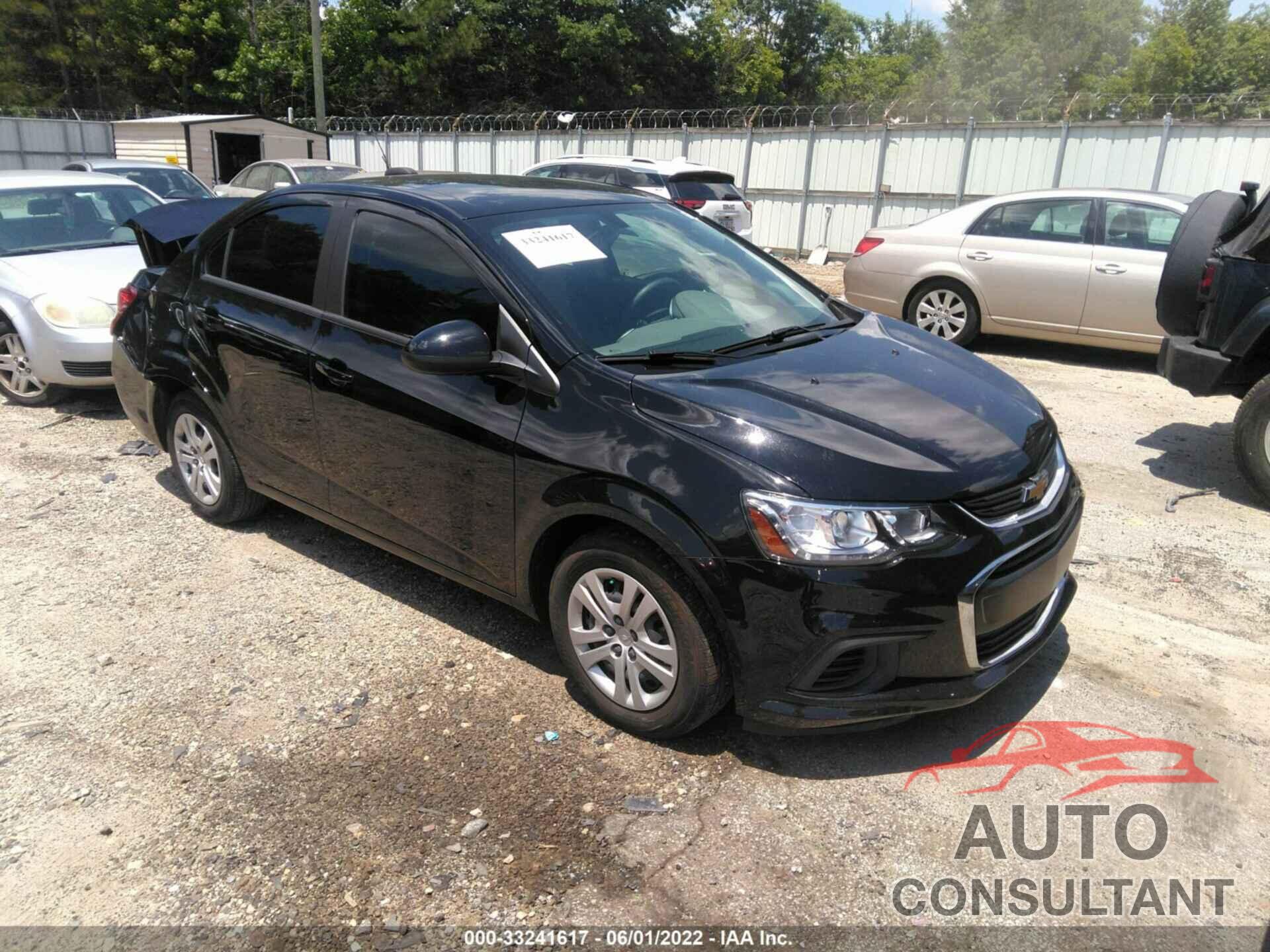 CHEVROLET SONIC 2020 - 1G1JB5SBXL4101854