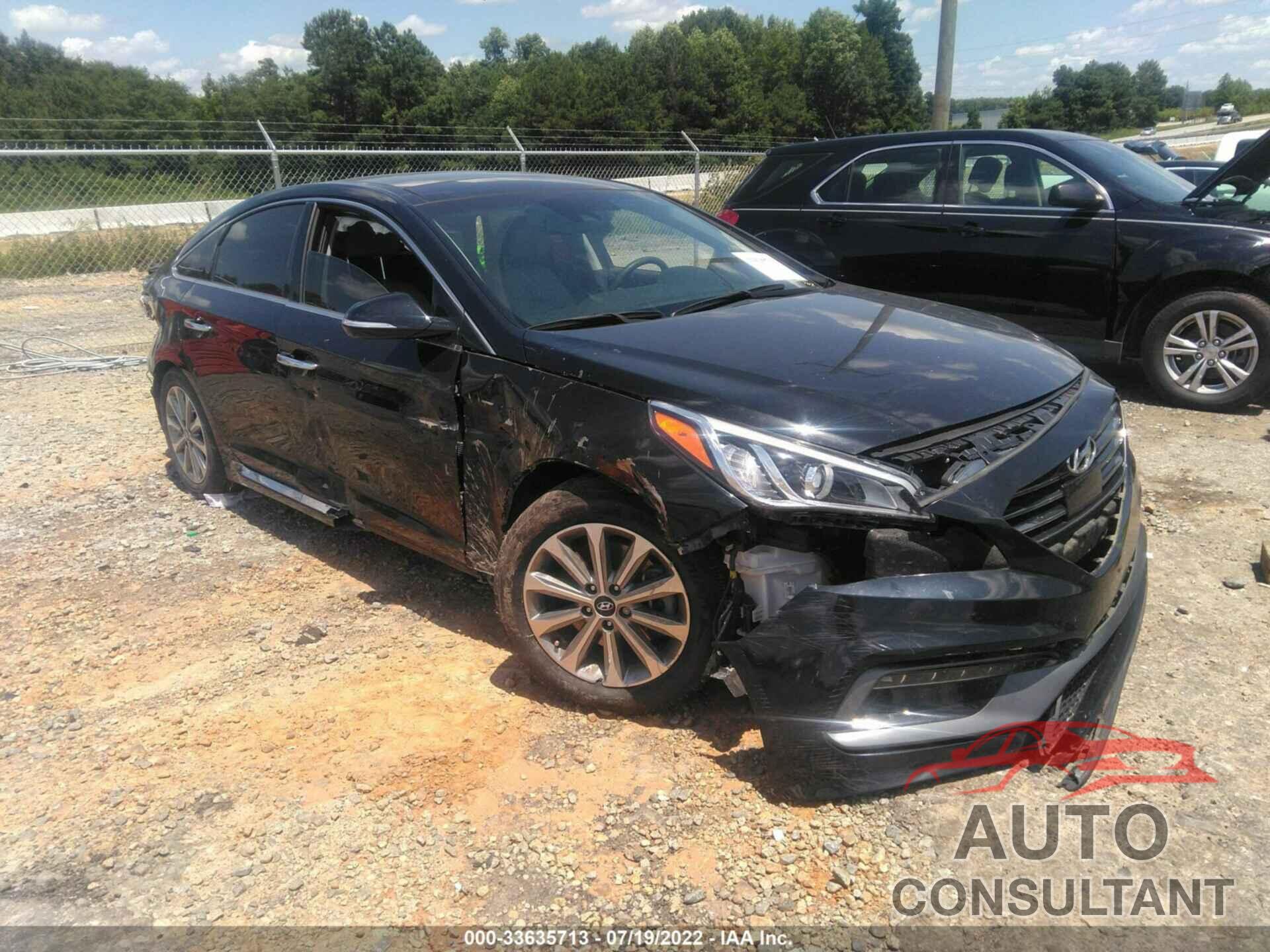 HYUNDAI SONATA 2016 - 5NPE34AF8GH405091
