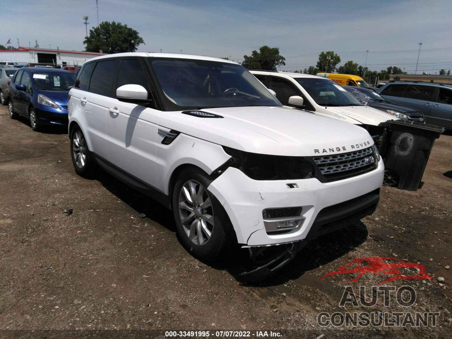 LAND ROVER RANGE ROVER SPORT 2016 - SALWR2PF4GA656625