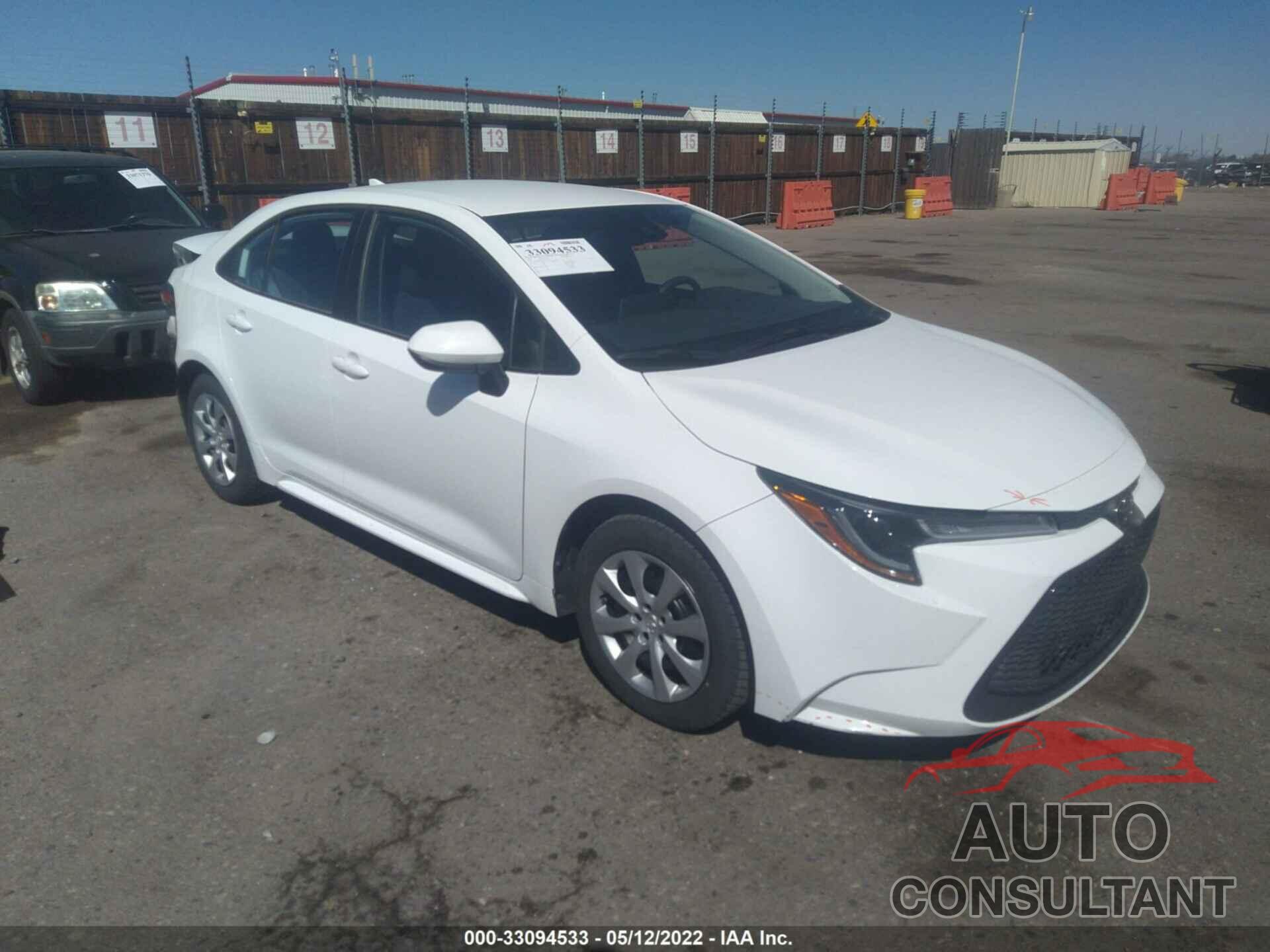 TOYOTA COROLLA 2021 - 5YFEPMAE1MP191071