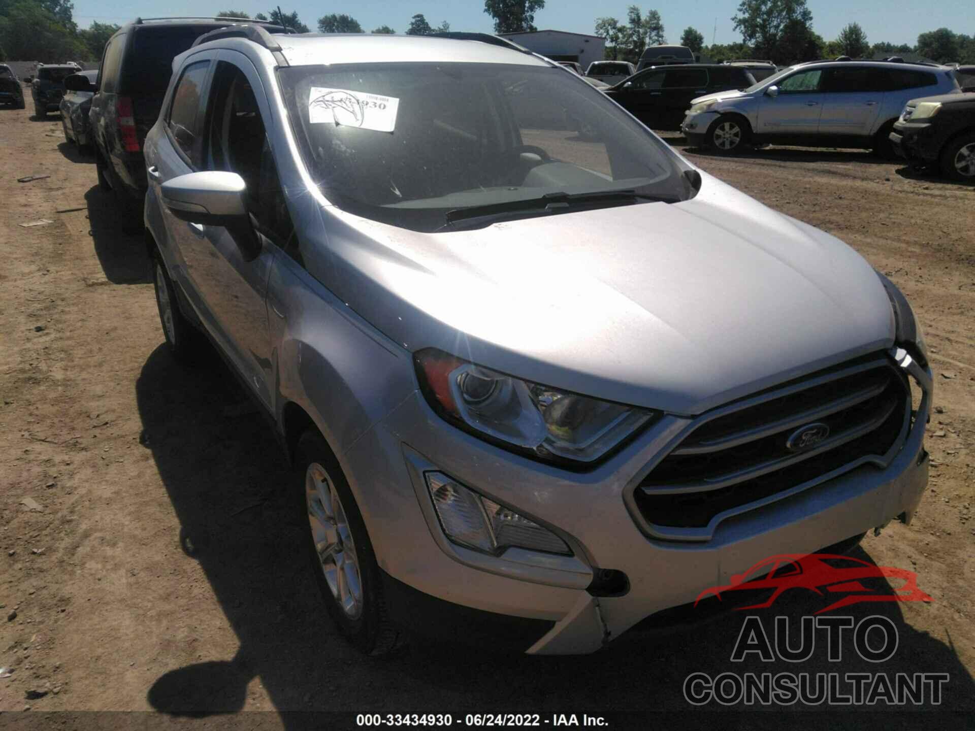 FORD ECOSPORT 2019 - MAJ3S2GE8KC307069