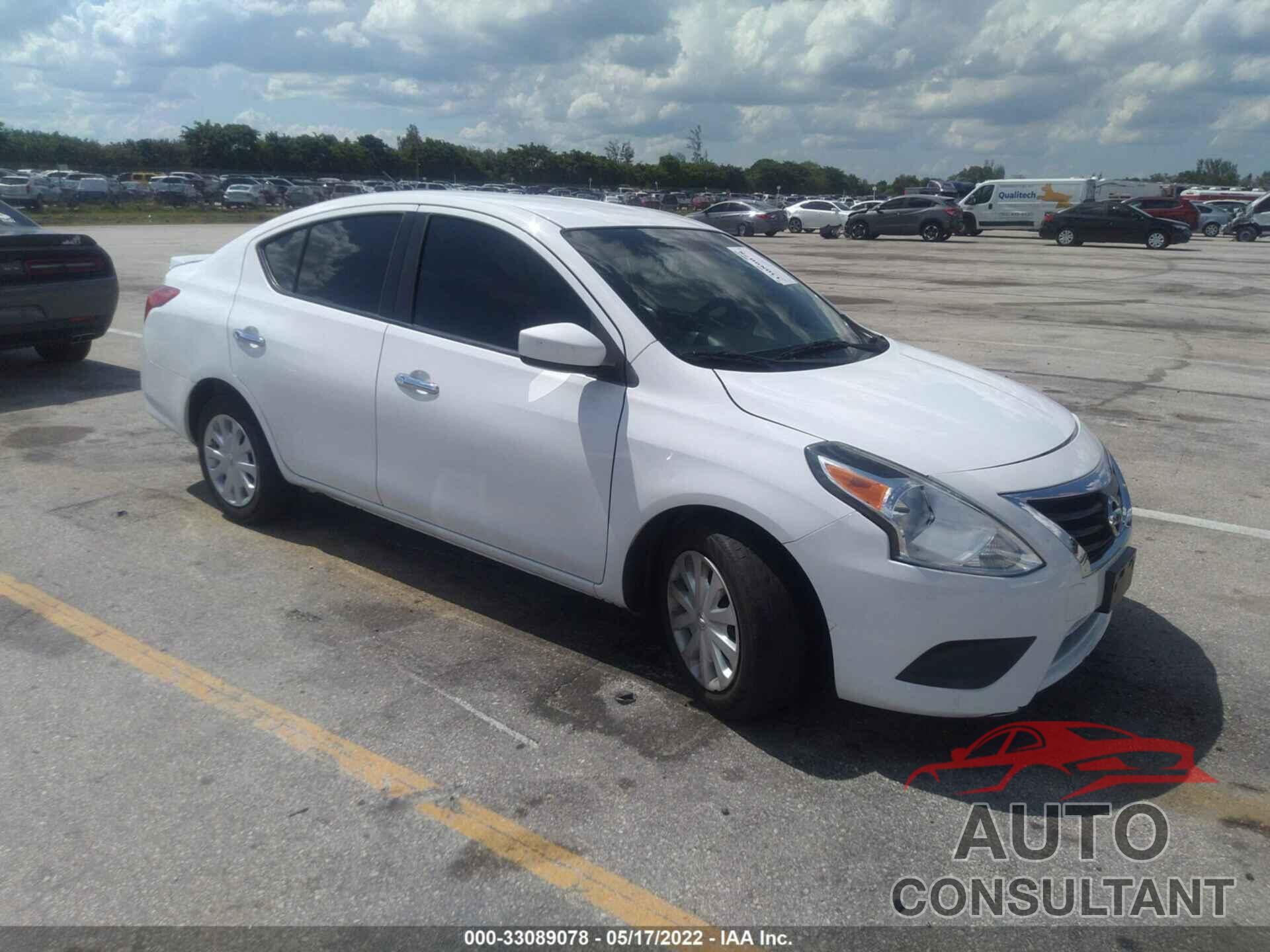 NISSAN VERSA 2016 - 3N1CN7AP1GL834250