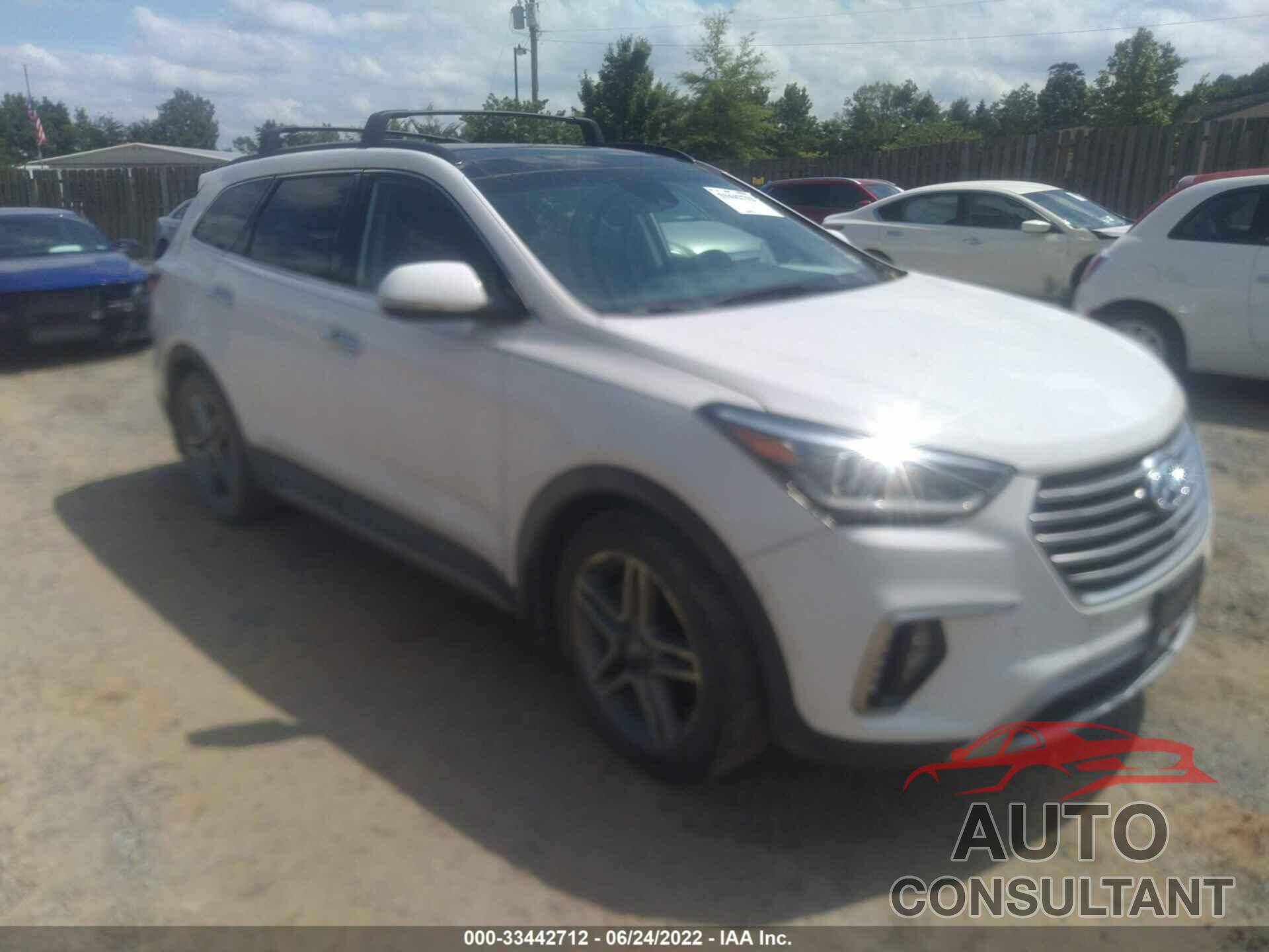 HYUNDAI SANTA FE 2018 - KM8SRDHF7JU282271