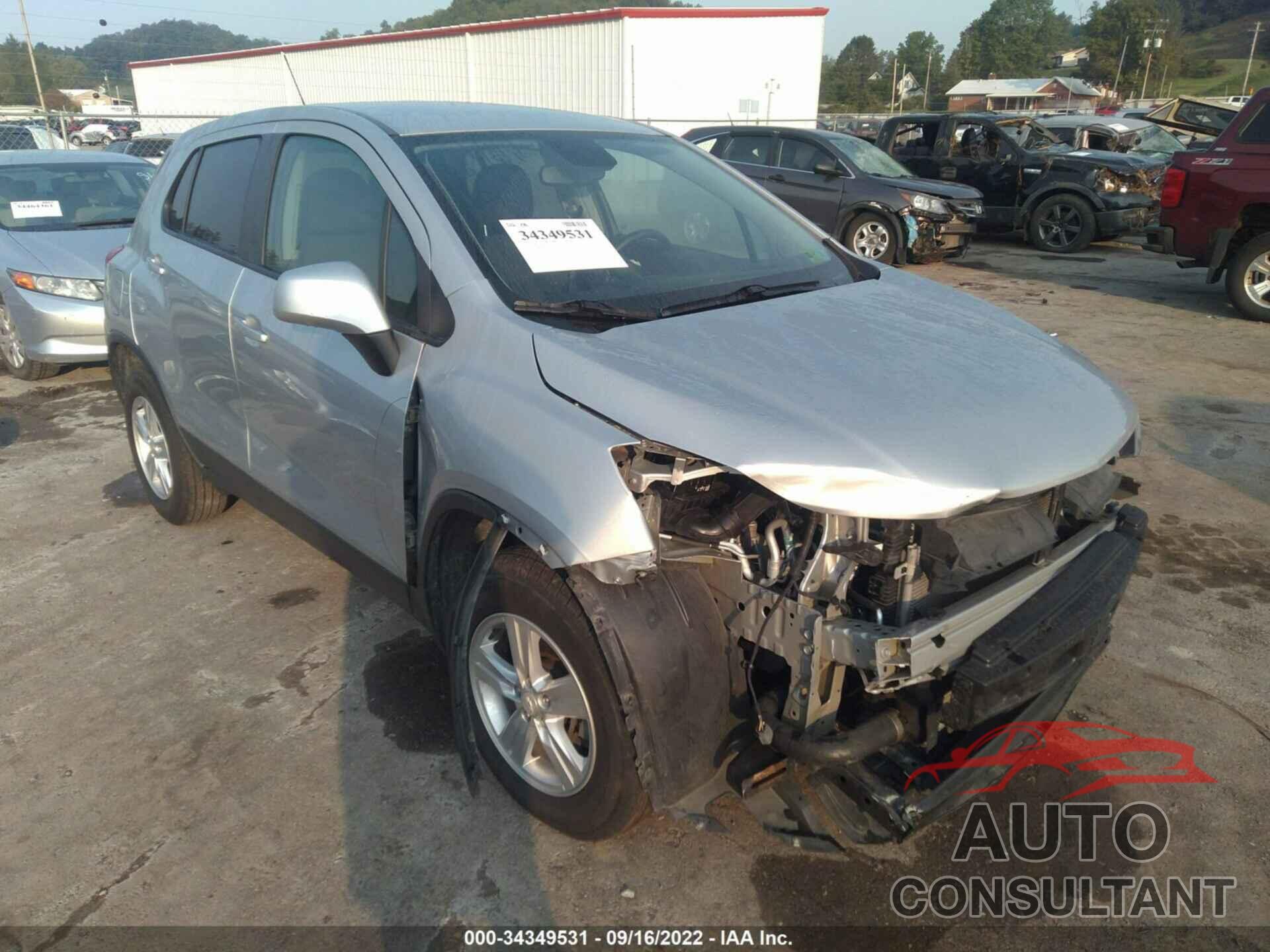 CHEVROLET TRAX 2019 - 3GNCJNSB0KL355253