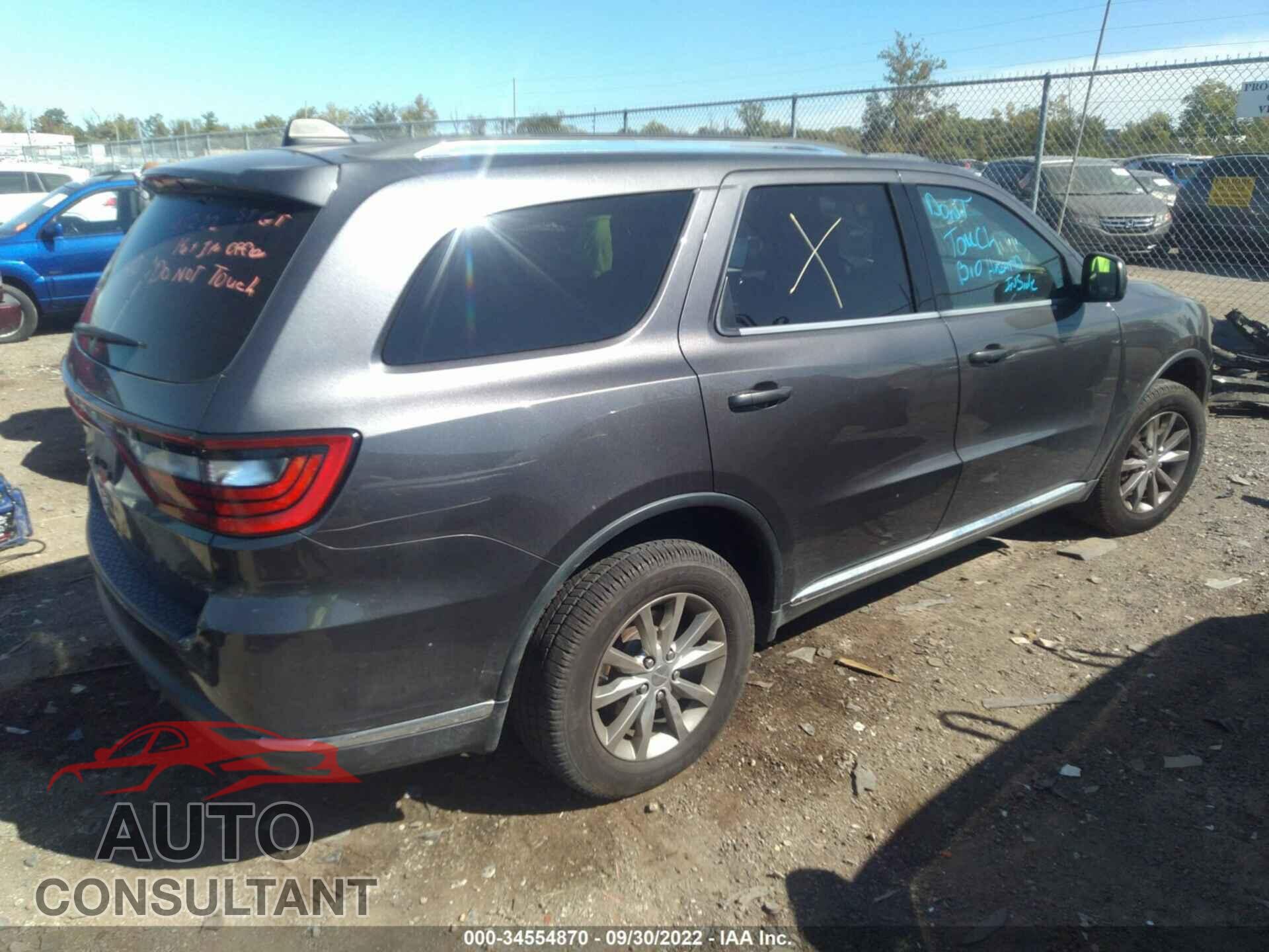 DODGE DURANGO 2017 - 1C4RDJAG4HC703561