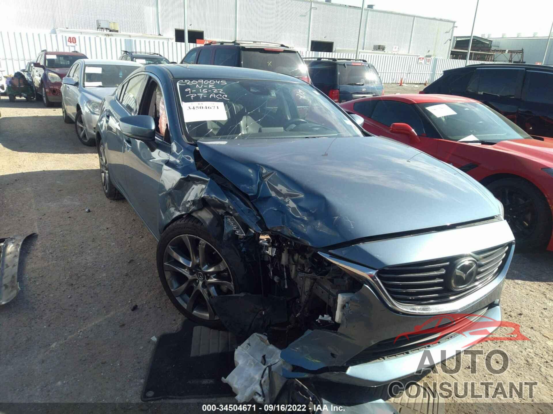 MAZDA MAZDA6 2017 - JM1GL1W51H1142104