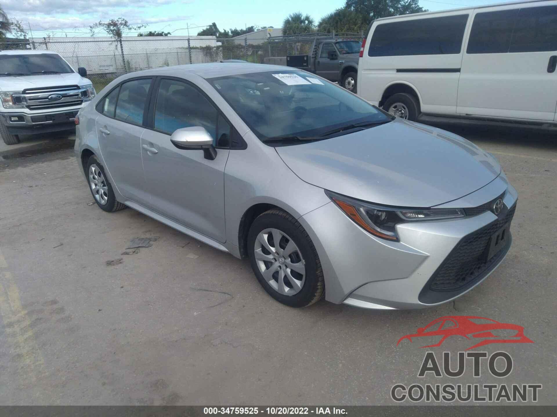 TOYOTA COROLLA 2022 - 5YFEPMAE8NP275244