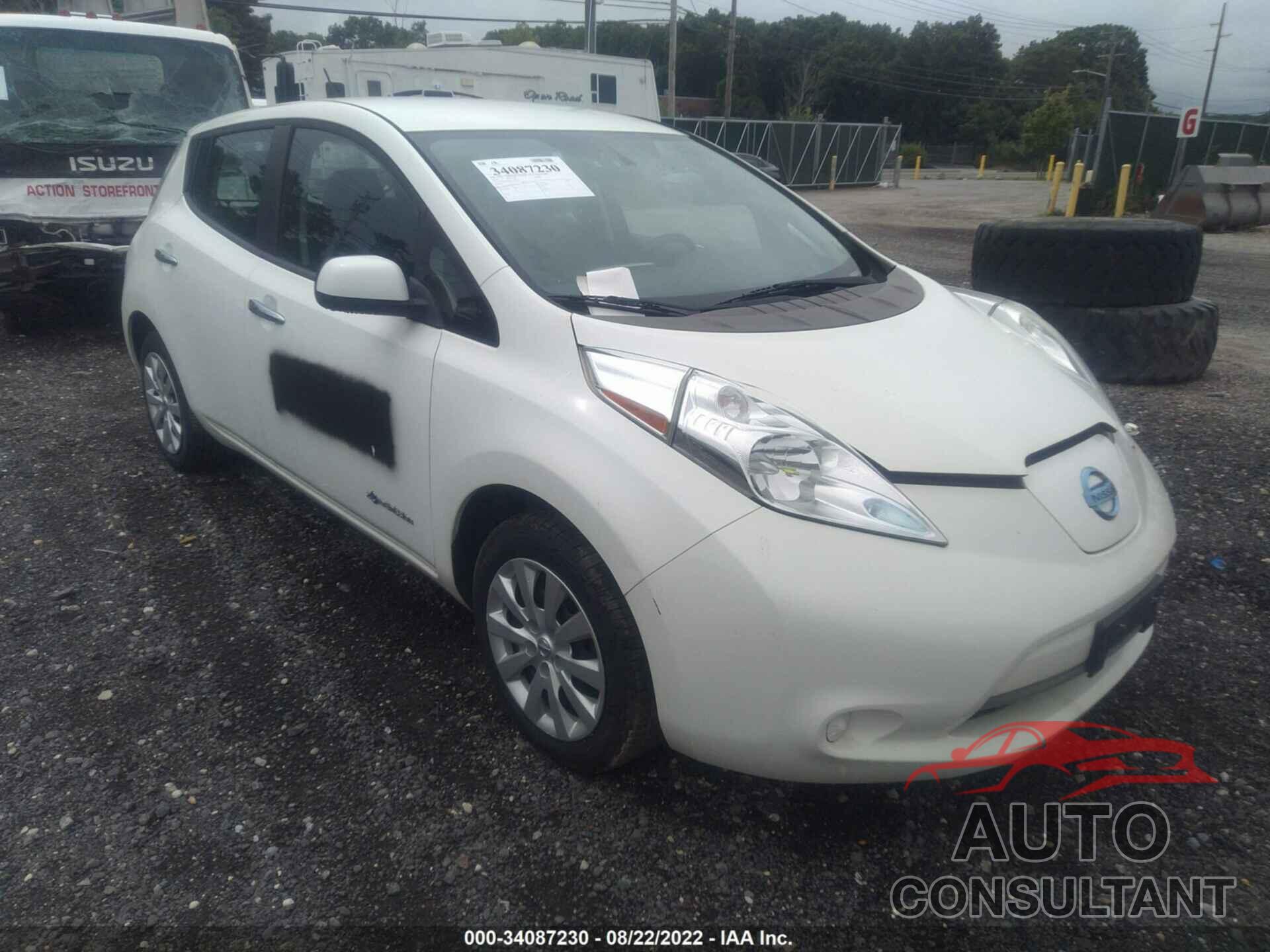 NISSAN LEAF 2016 - 1N4AZ0CP5GC309898