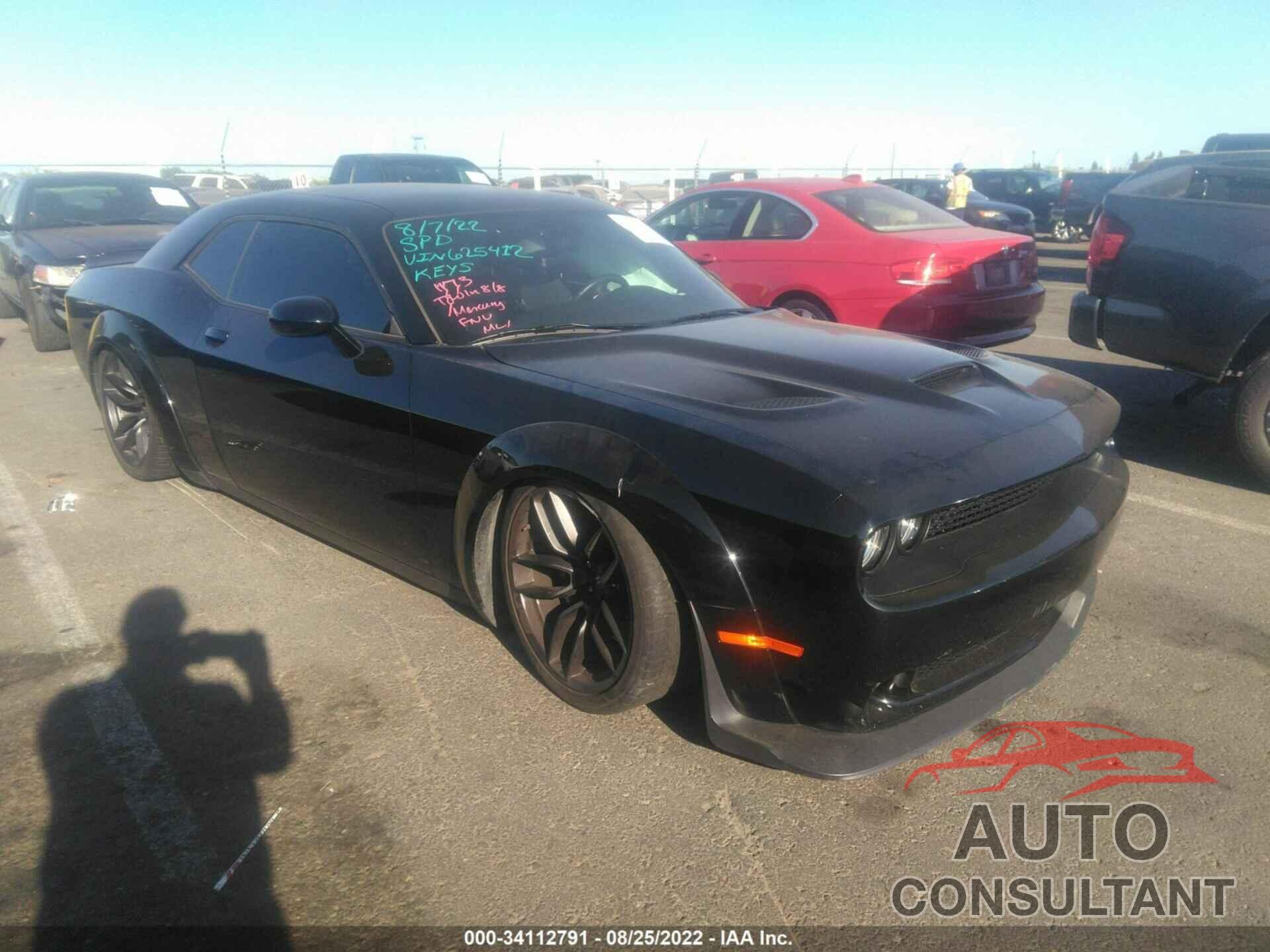 DODGE CHALLENGER 2019 - 2C3CDZFJ0KH625412