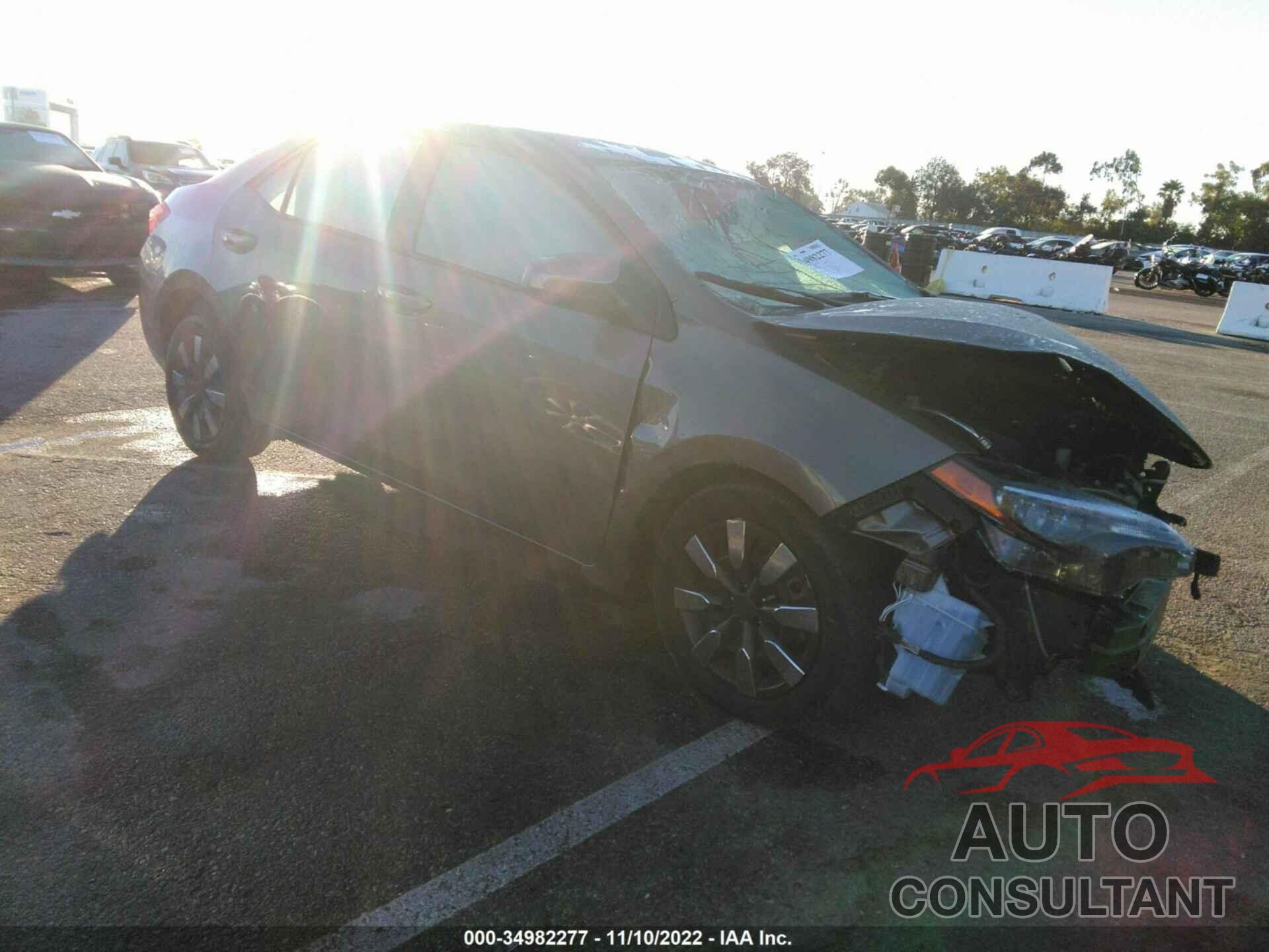 TOYOTA COROLLA 2019 - 2T1BURHE7KC148737