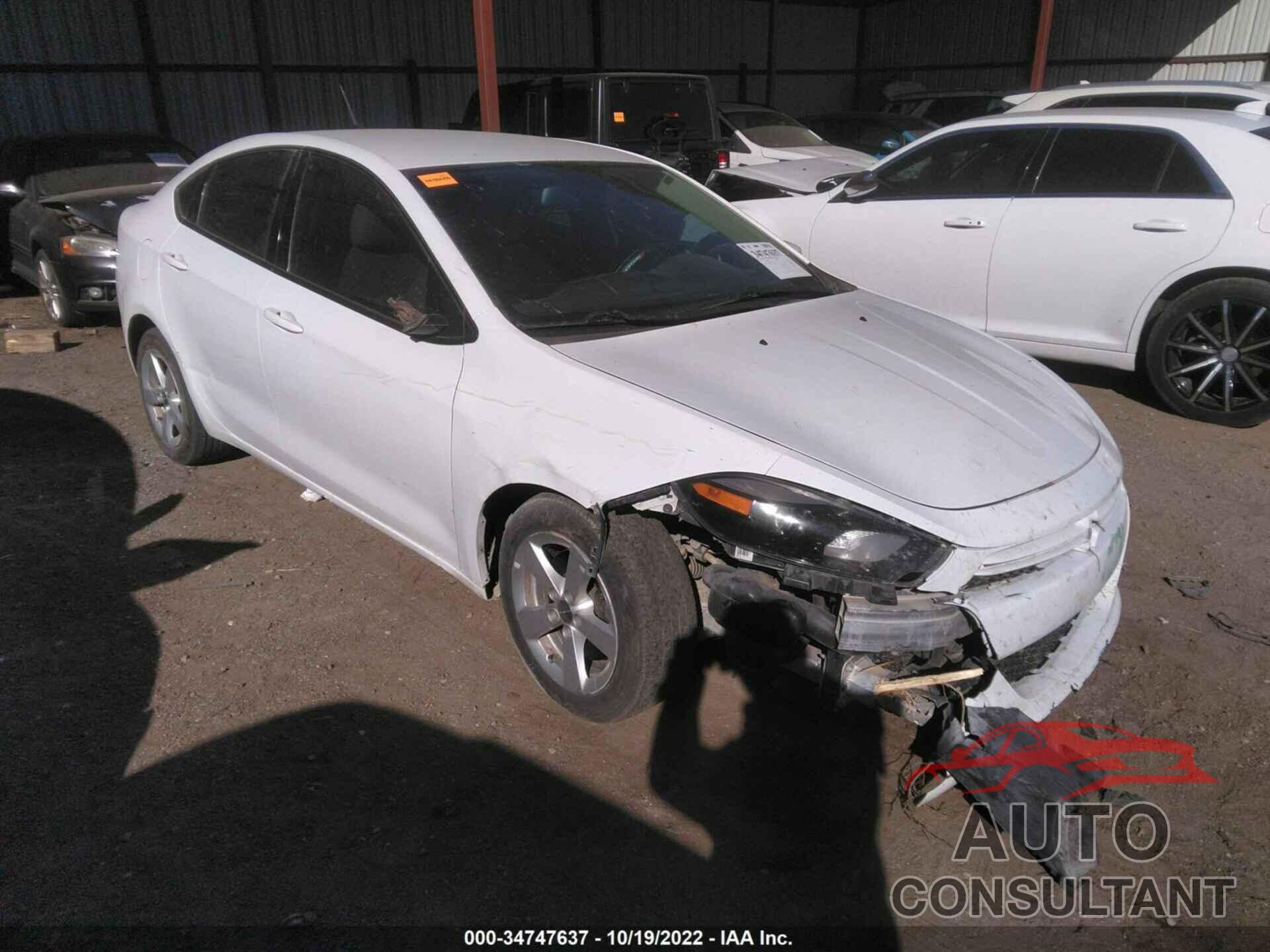 DODGE DART 2016 - 1C3CDFBB2GD629592