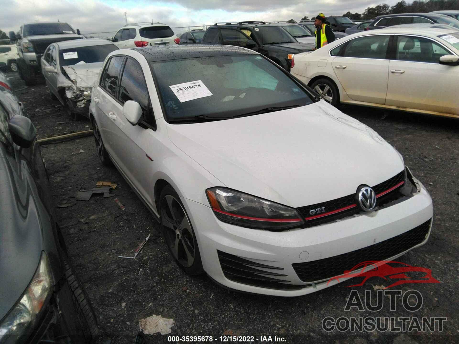 VOLKSWAGEN GOLF GTI 2016 - 3VW4T7AU3GM041343