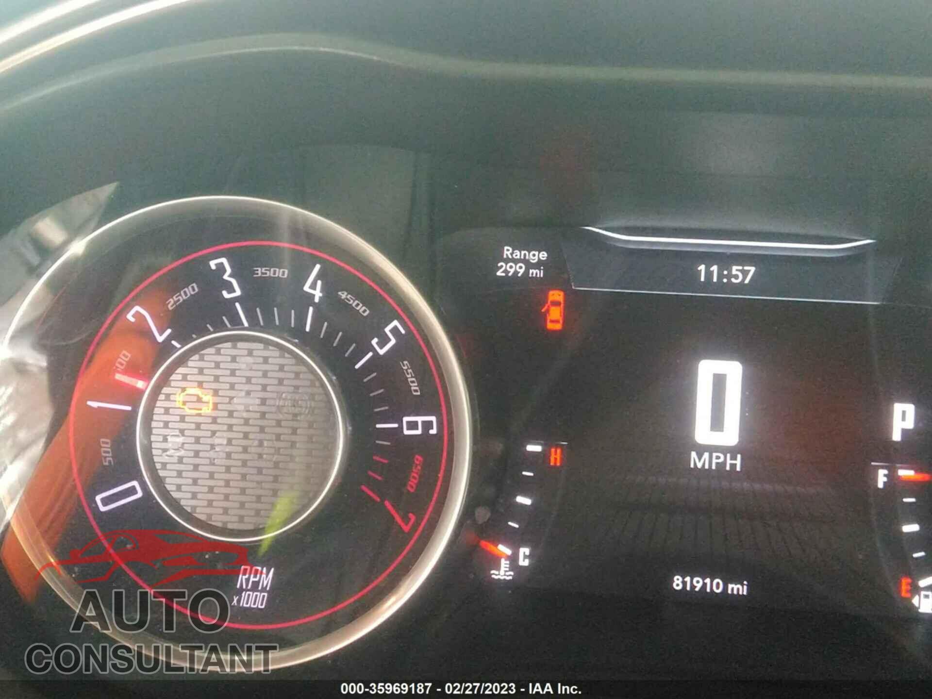 DODGE CHALLENGER 2016 - 2C3CDZAG7GH184073