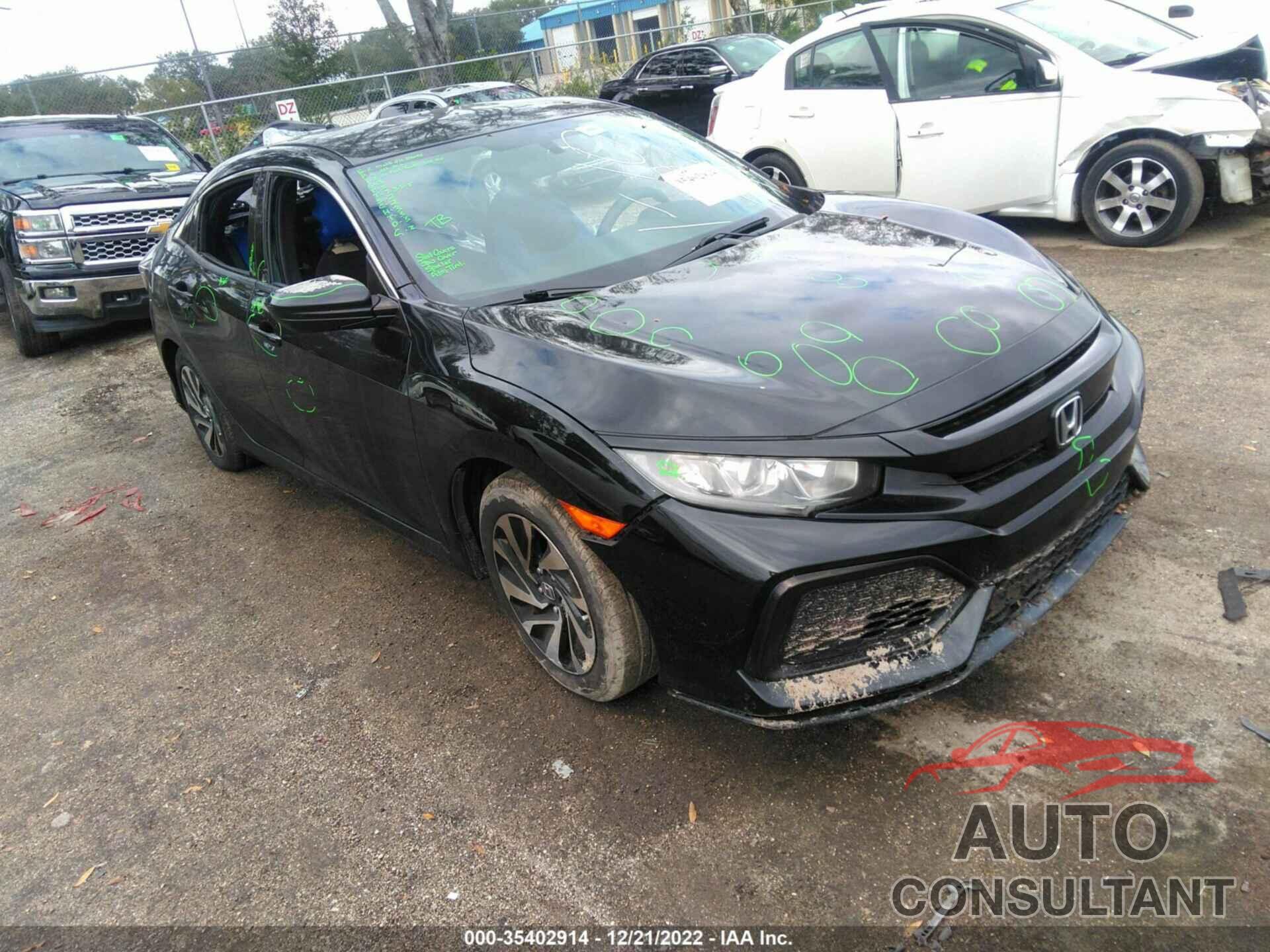 HONDA CIVIC HATCHBACK 2017 - SHHFK7H25HU203920
