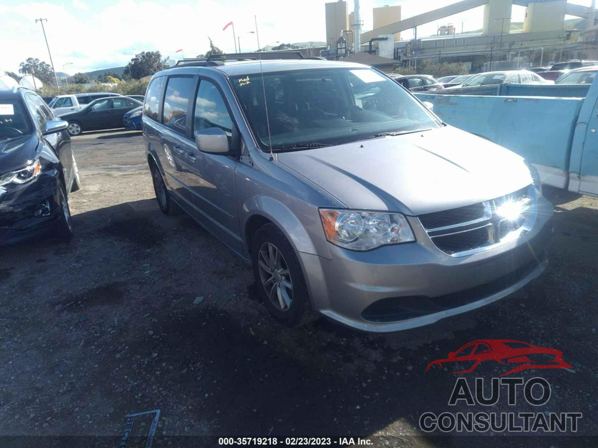 DODGE GRAND CARAVAN 2016 - 2C4RDGCG9GR317935