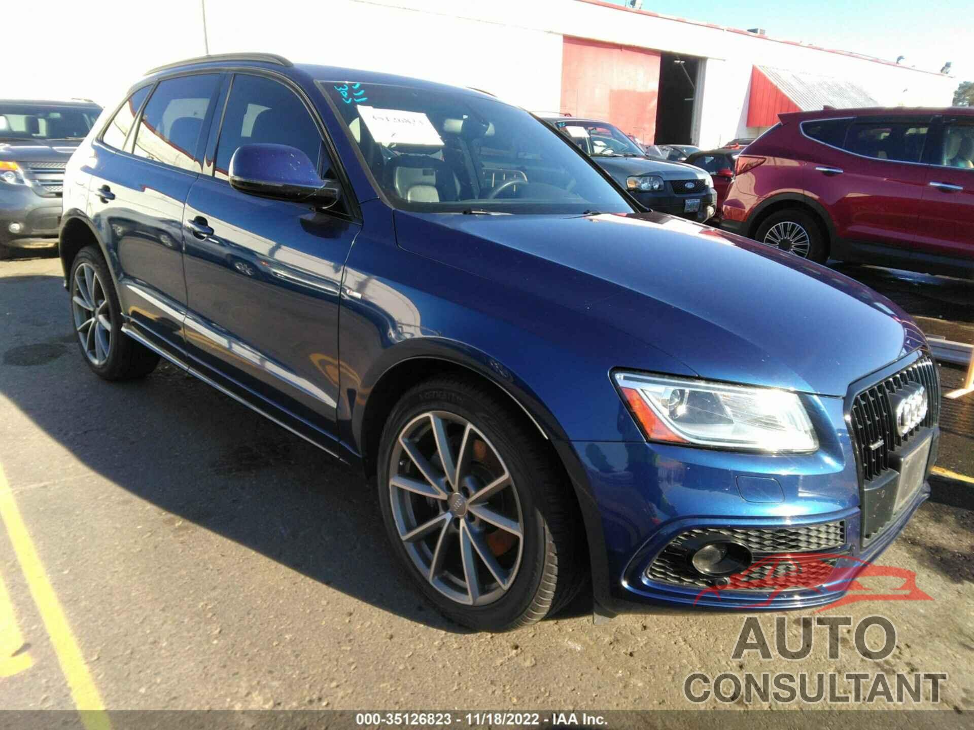 AUDI Q5 2016 - WA1D7AFP7GA033342