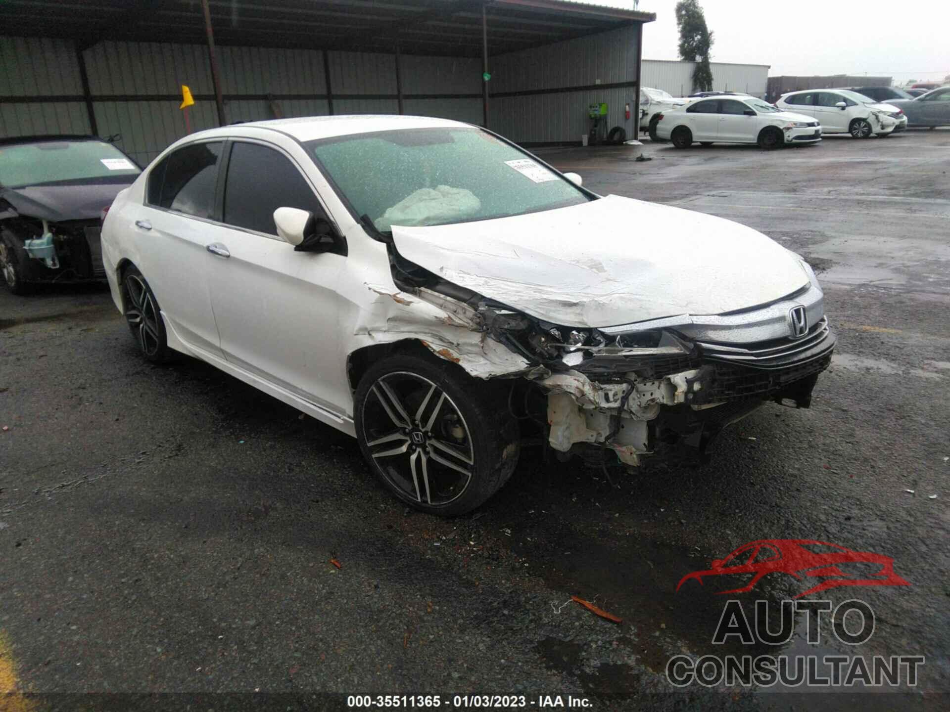 HONDA ACCORD SEDAN 2016 - 1HGCR2F58GA119373