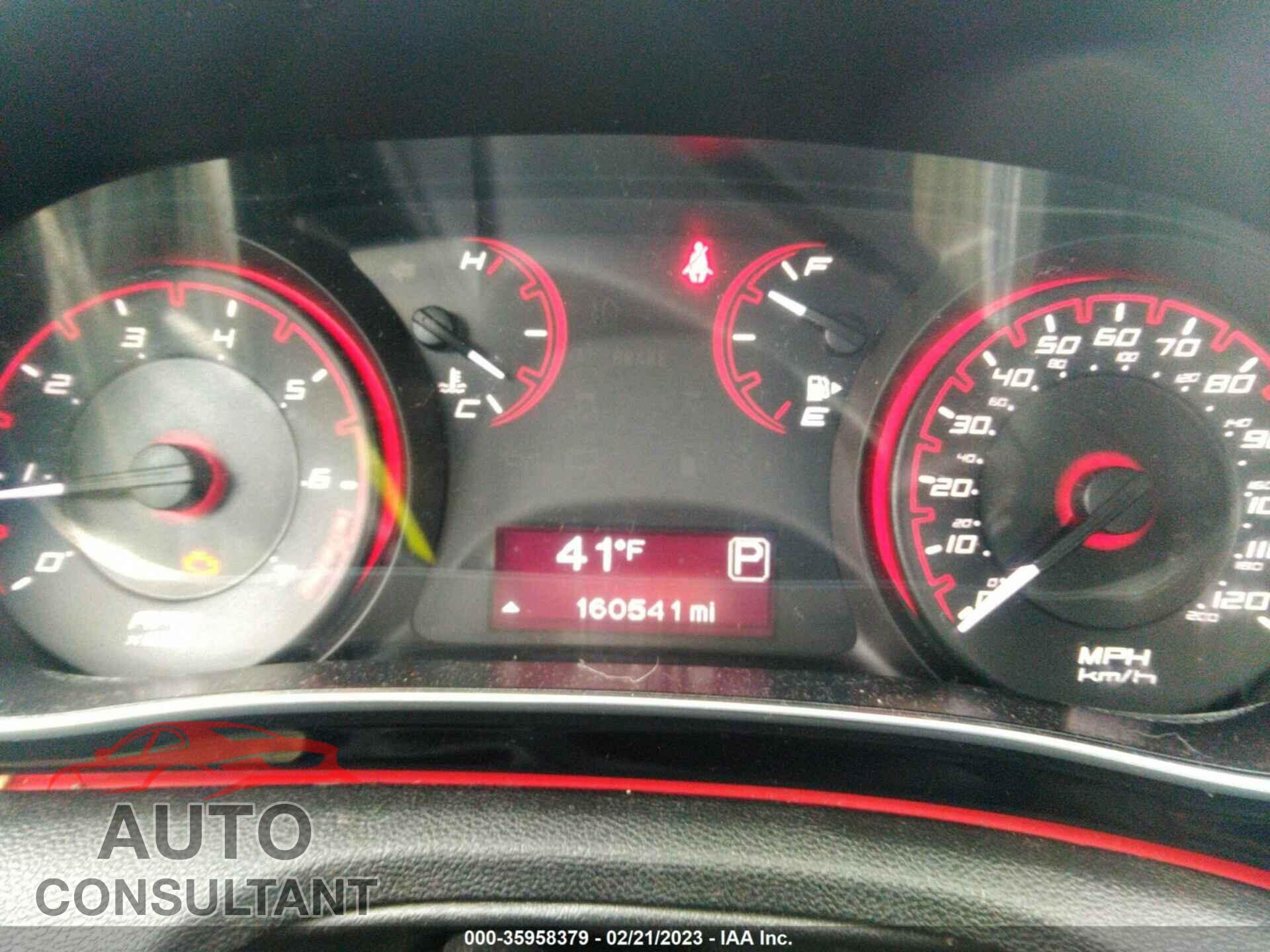 DODGE DART 2015 - 1C3CDFBB3FD129097