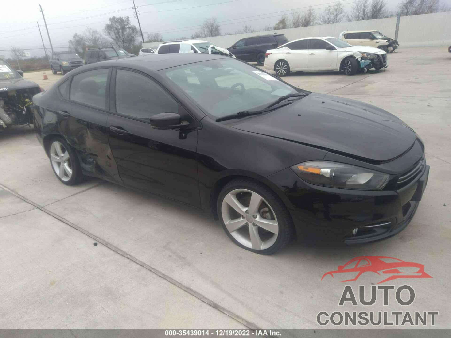 DODGE DART 2015 - 1C3CDFEB5FD406313