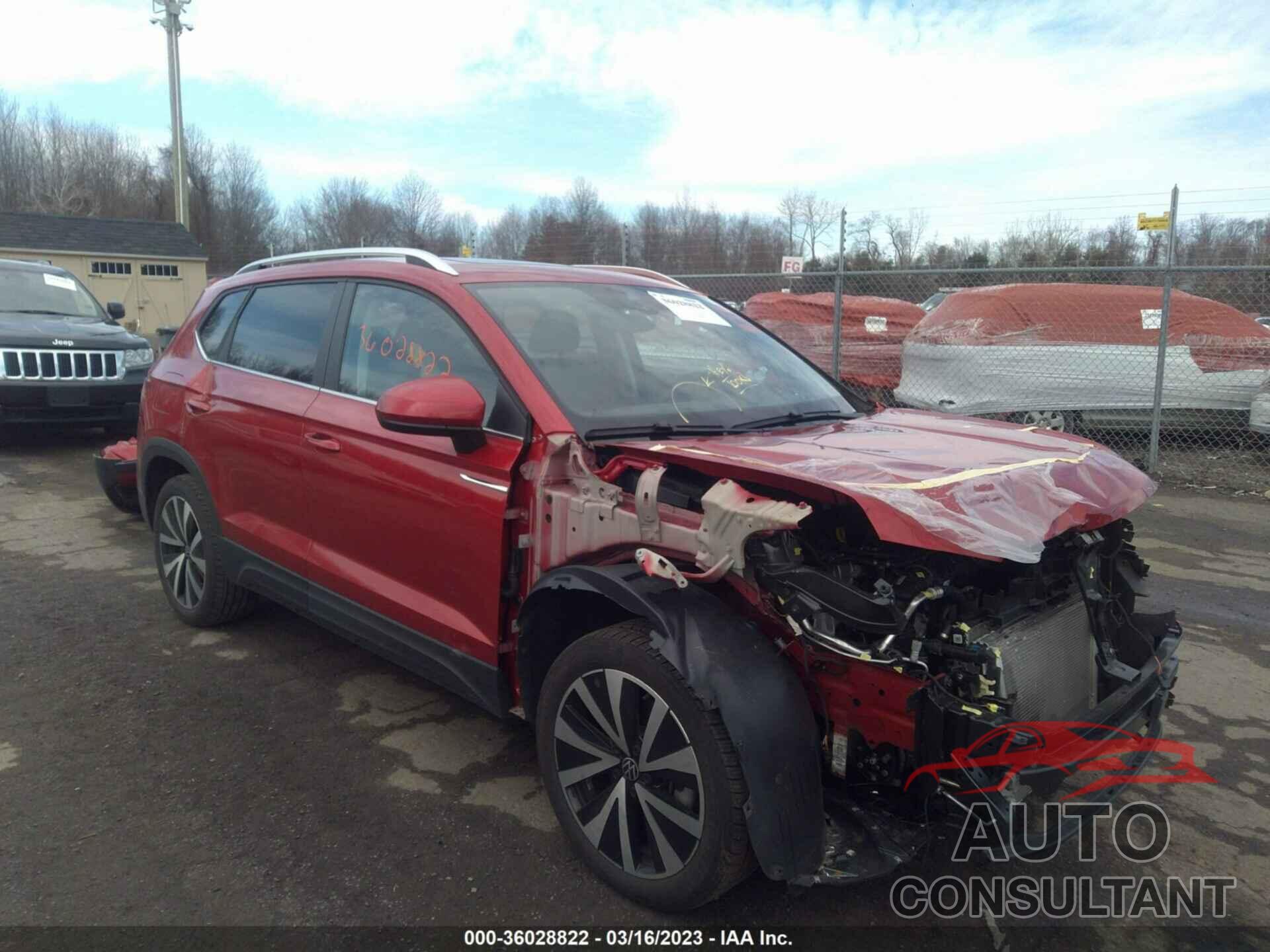 VOLKSWAGEN TAOS 2022 - 3VVLX7B28NM013200