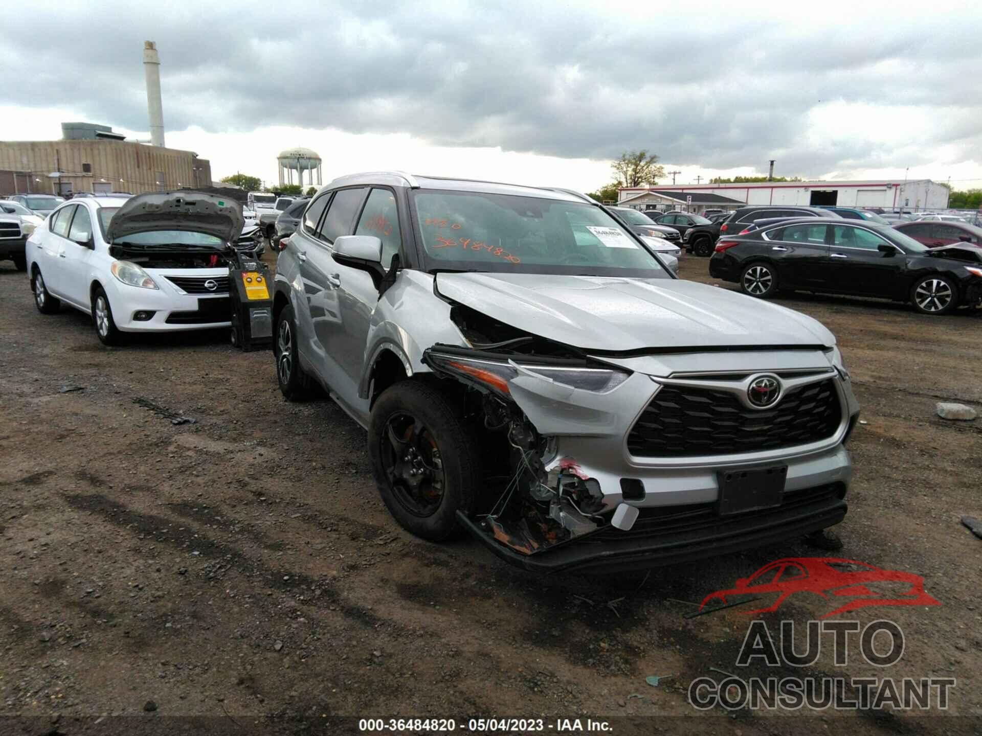 TOYOTA HIGHLANDER 2021 - 5TDGZRBH3MS143023