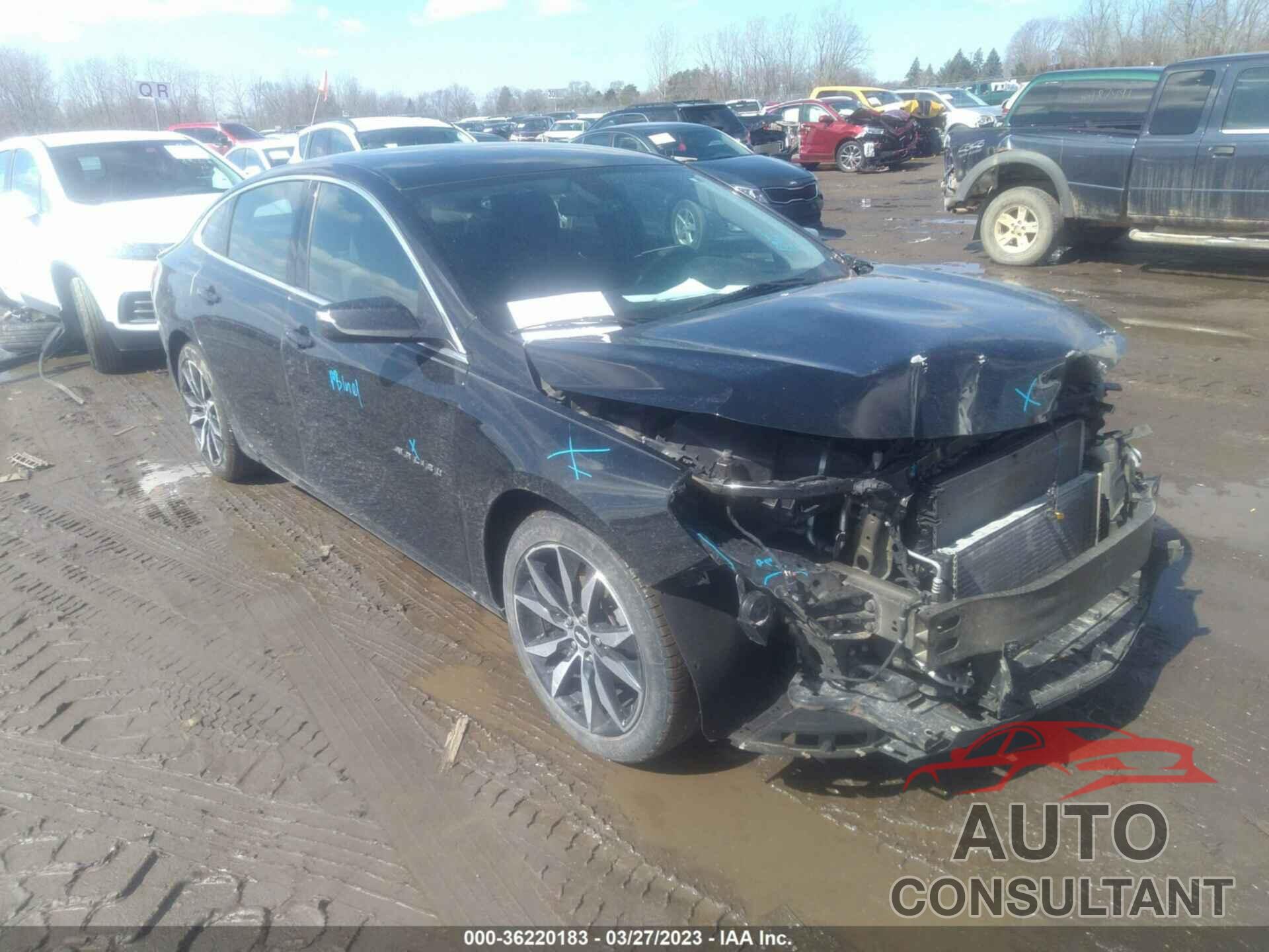 CHEVROLET MALIBU 2017 - 1G1ZE5ST0HF273244