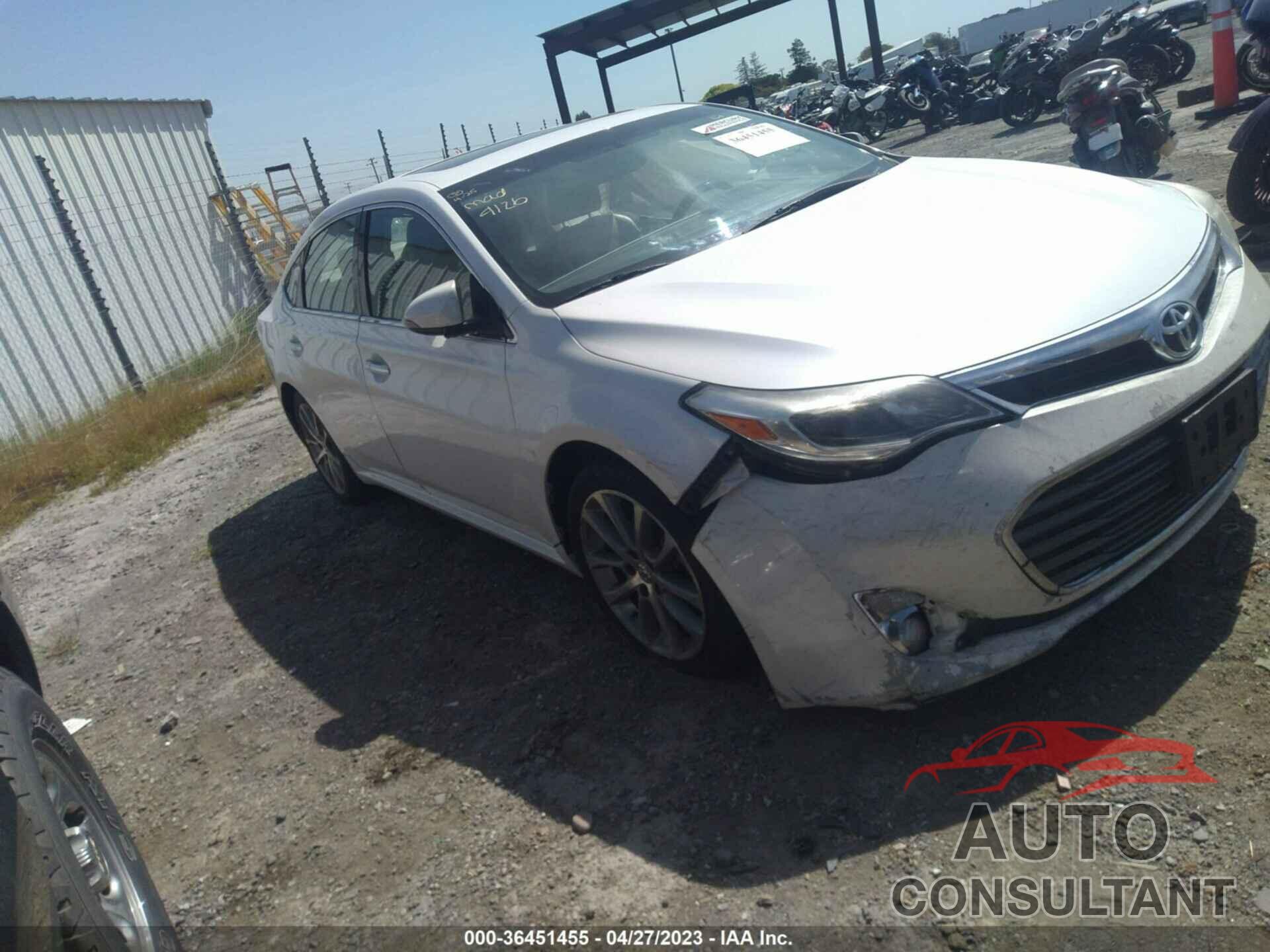 TOYOTA AVALON 2015 - 4T1BK1EBXFU182404