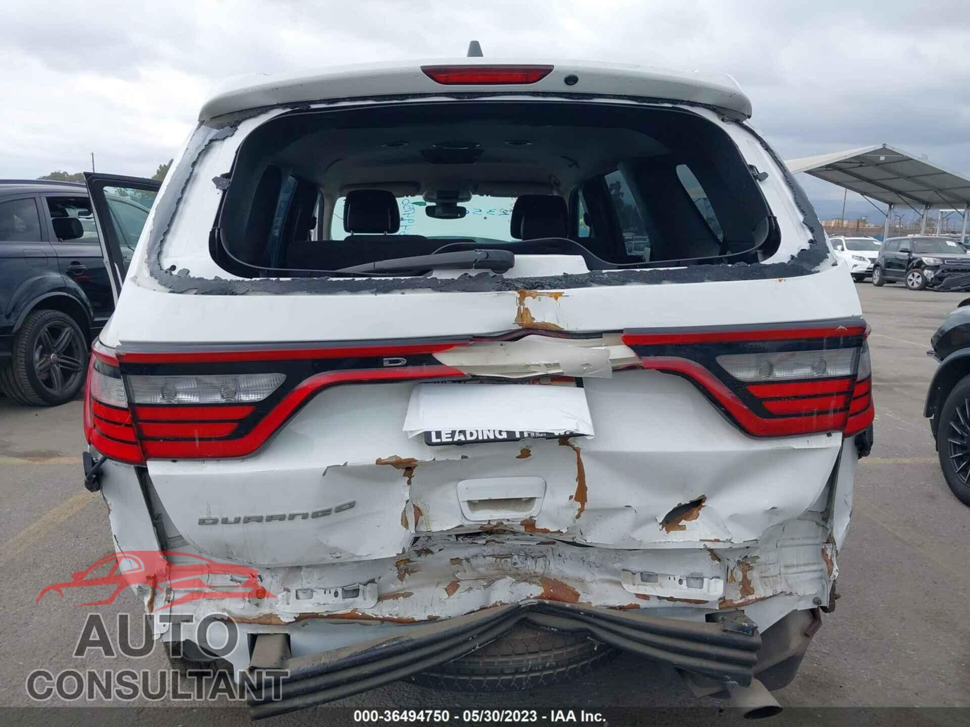 DODGE DURANGO 2017 - 1C4RDHAGXHC880950