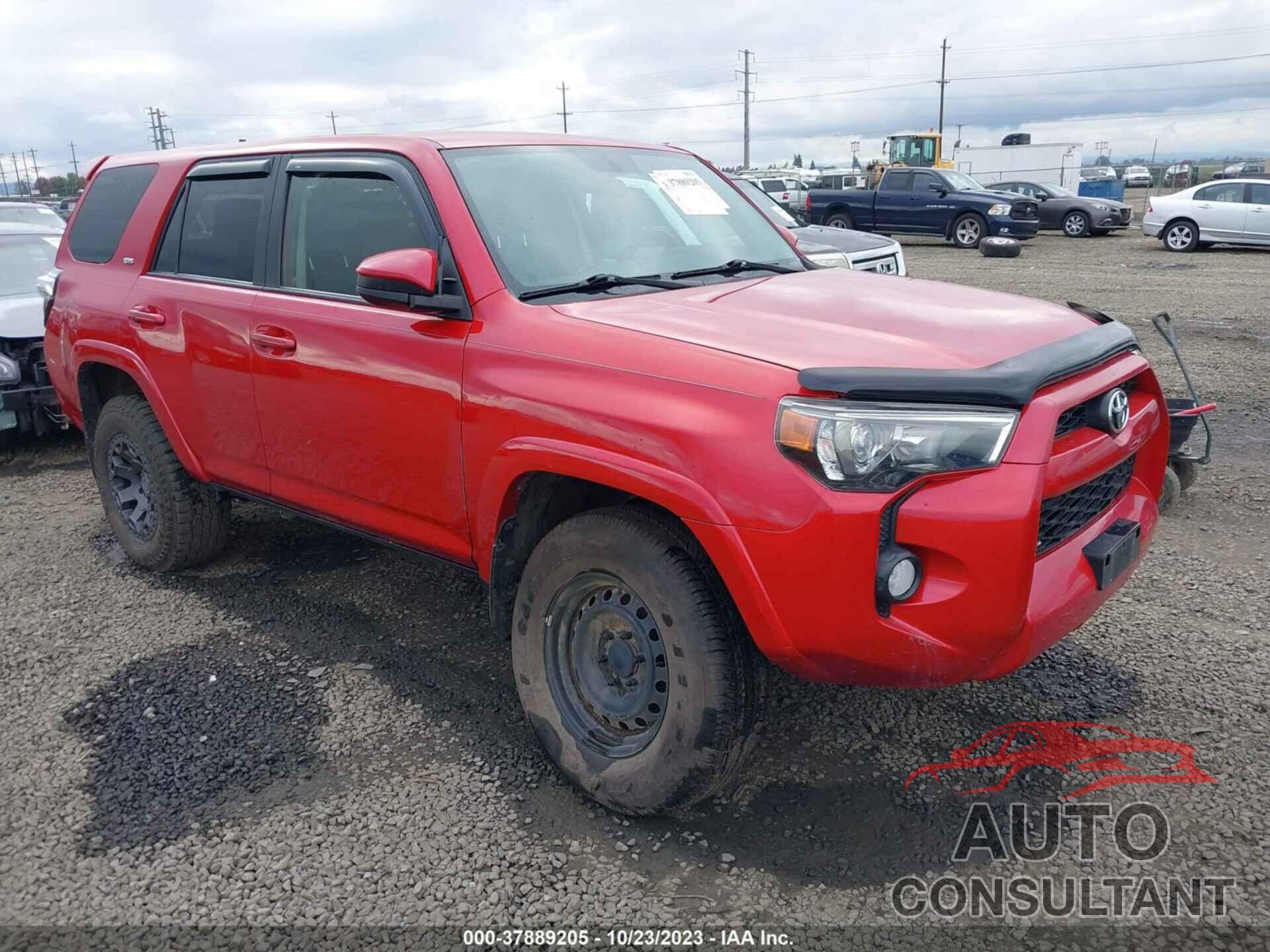 TOYOTA 4RUNNER 2018 - JTEBU5JR9J5529616