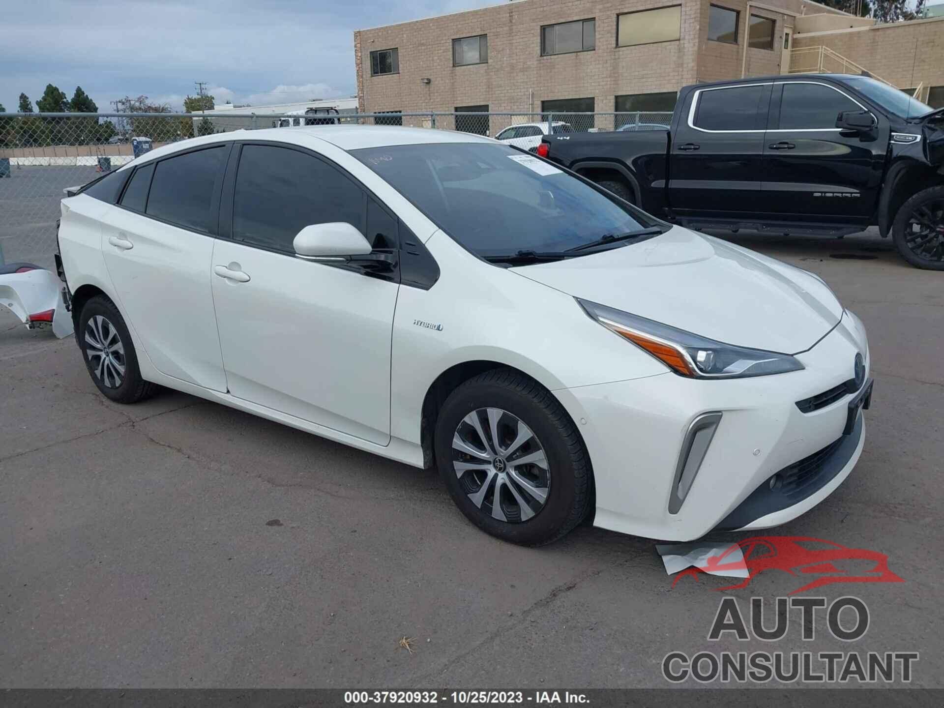 TOYOTA PRIUS 2020 - JTDL9RFU7L3015955