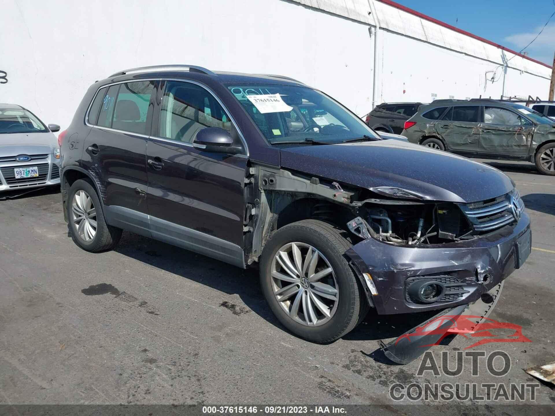 VOLKSWAGEN TIGUAN 2016 - WVGBV7AXXGW506680