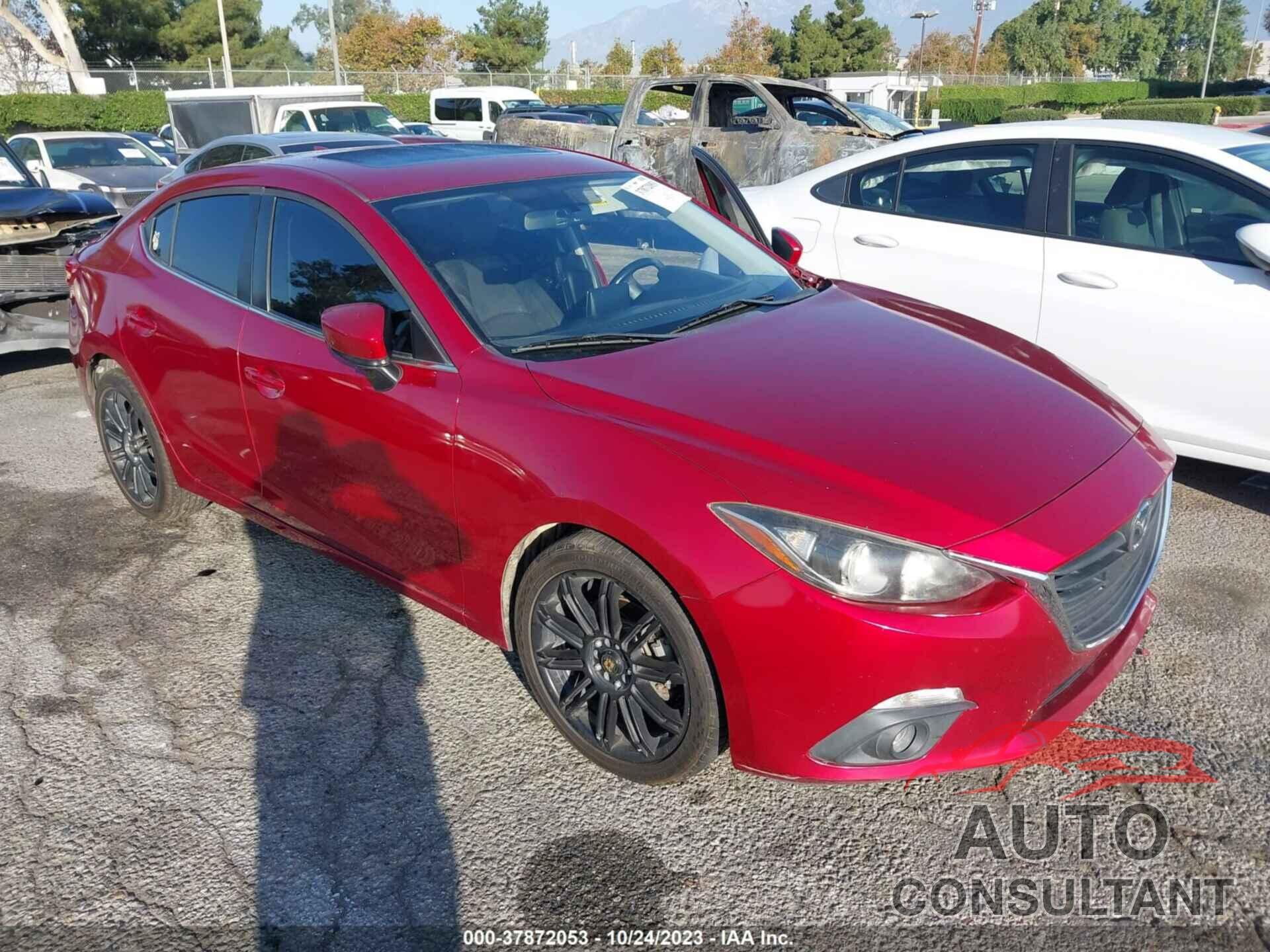 MAZDA MAZDA3 2016 - JM1BM1W71G1343802