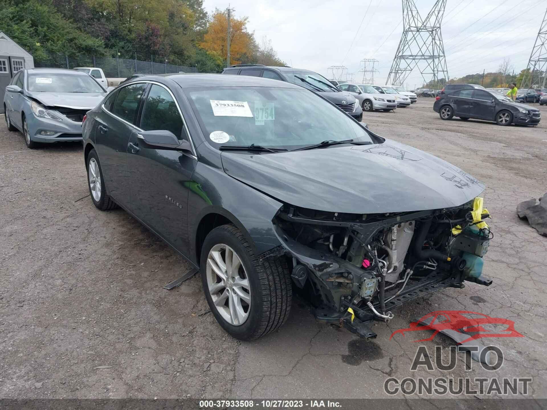 CHEVROLET MALIBU 2017 - 1G1ZE5ST9HF176334