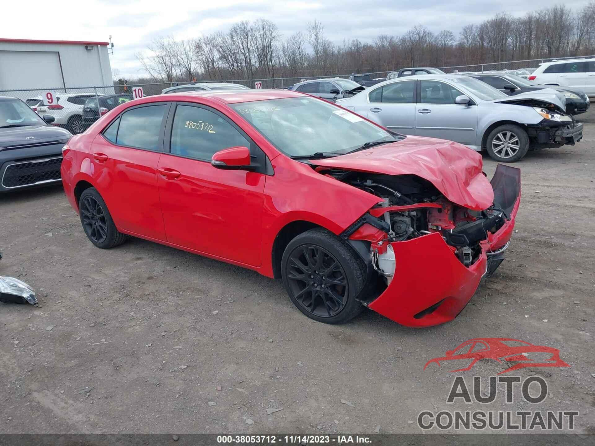 TOYOTA COROLLA 2016 - 2T1BURHE4GC511096