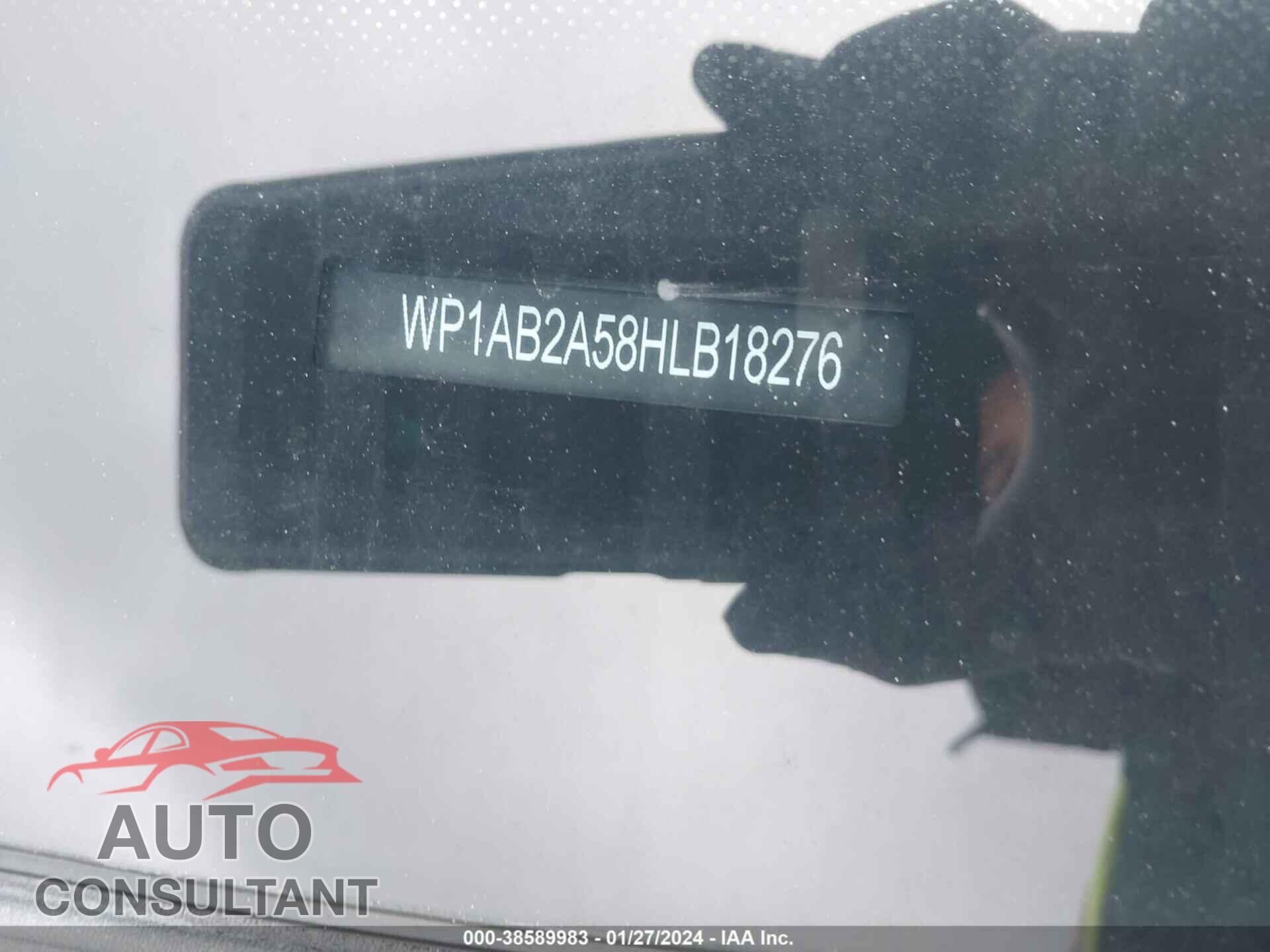 PORSCHE MACAN 2017 - WP1AB2A58HLB18276