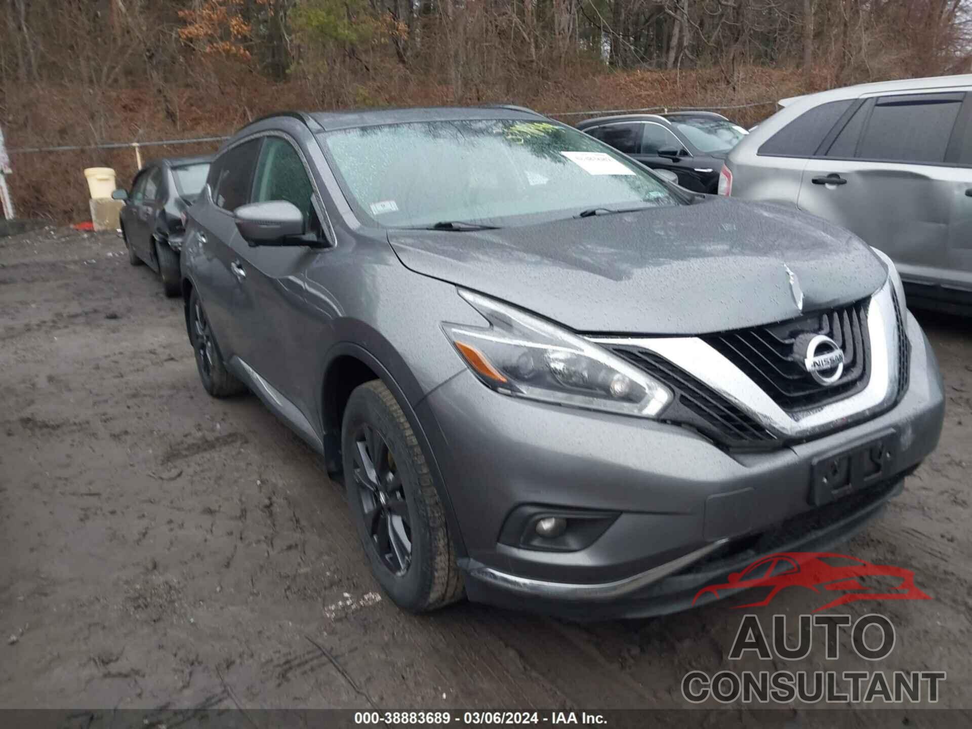 NISSAN MURANO 2018 - 5N1AZ2MH5JN148389