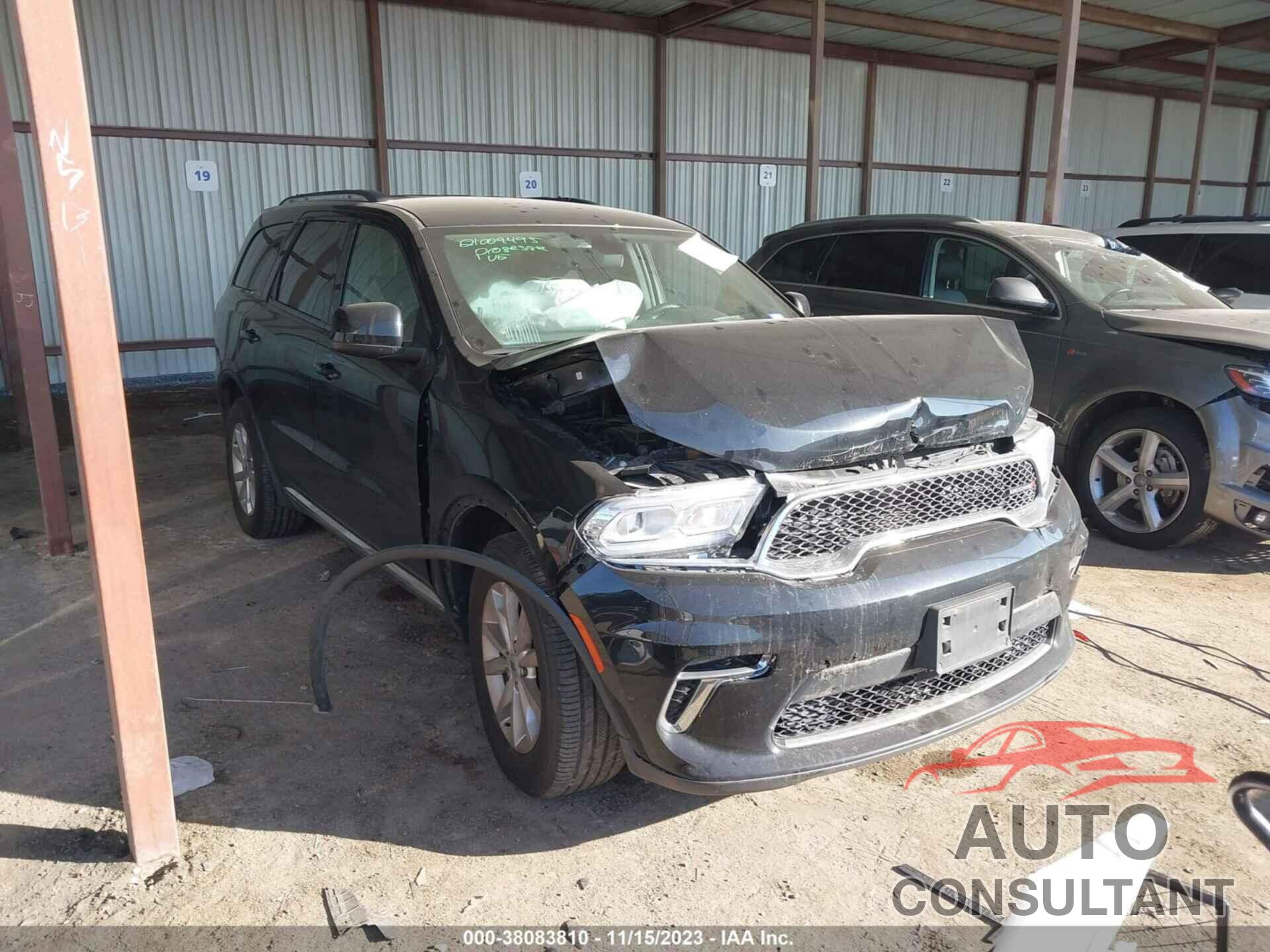DODGE DURANGO 2022 - 1C4RDHAG9NC102330