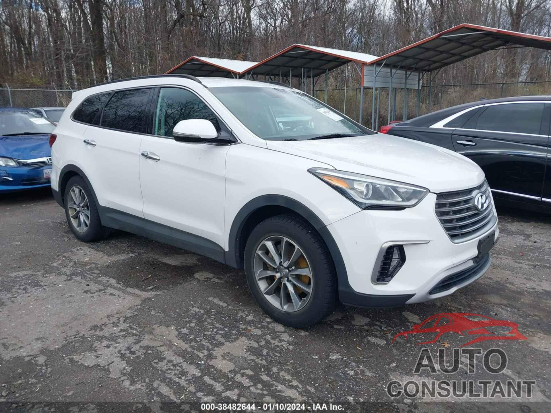 HYUNDAI SANTA FE 2017 - KM8SN4HF6HU177615