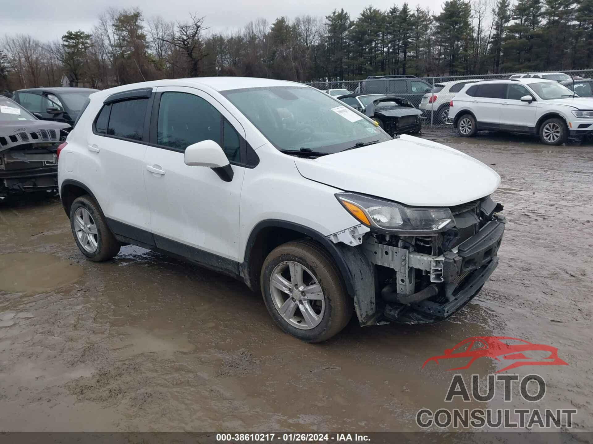 CHEVROLET TRAX 2020 - KL7CJNSB8LB018113