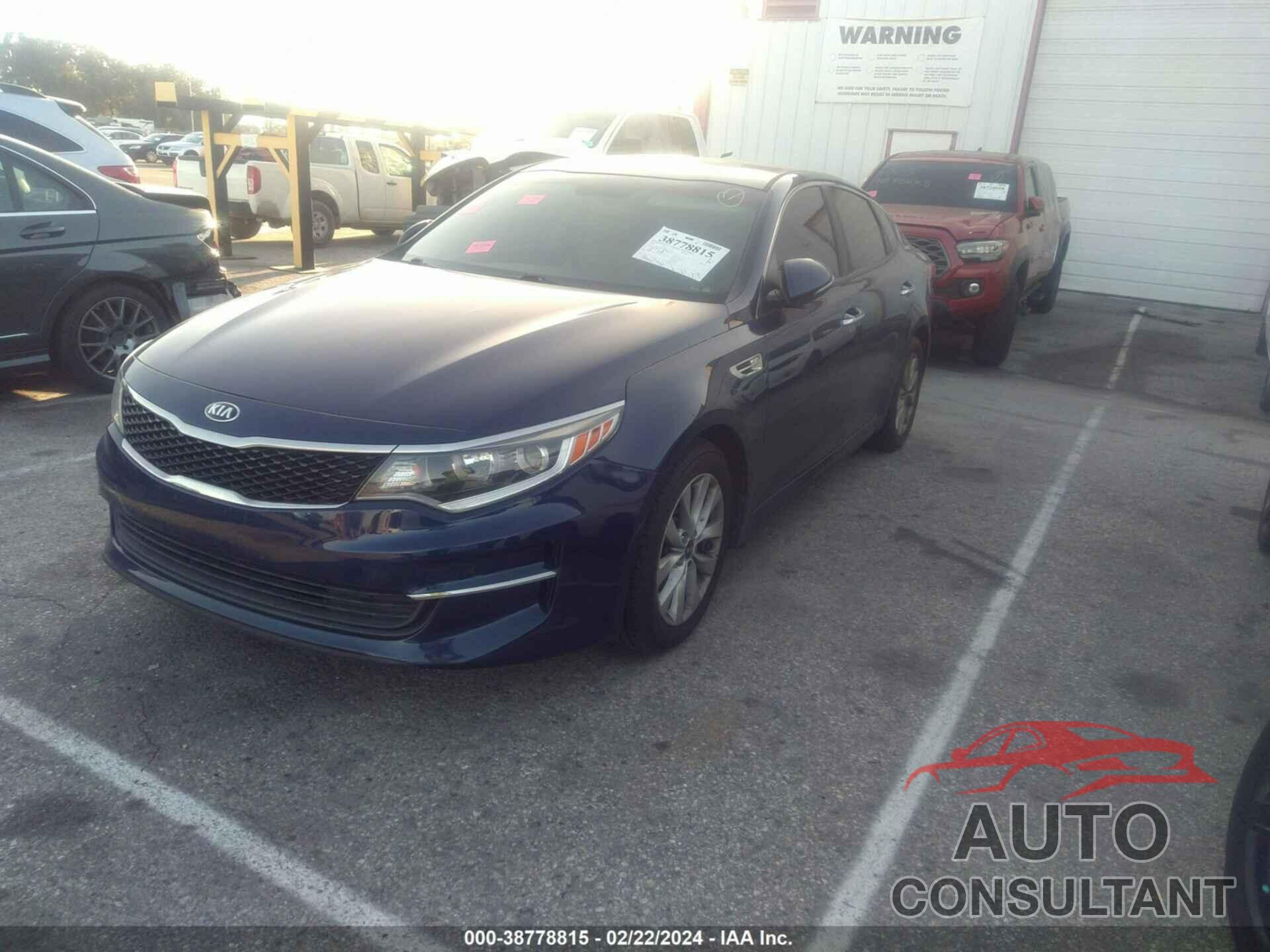 KIA OPTIMA 2016 - 5XXGT4L31GG008183