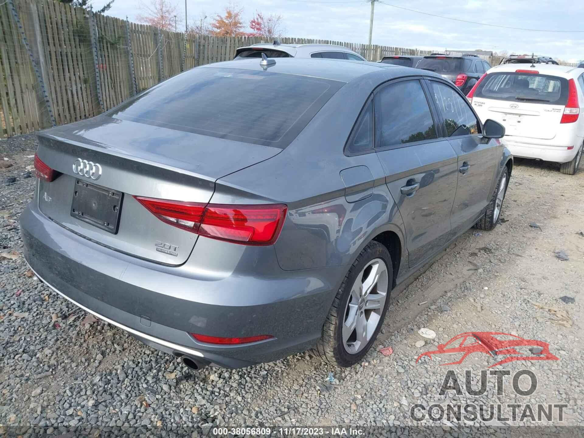 AUDI A3 2018 - WAUB8GFF4J1077422