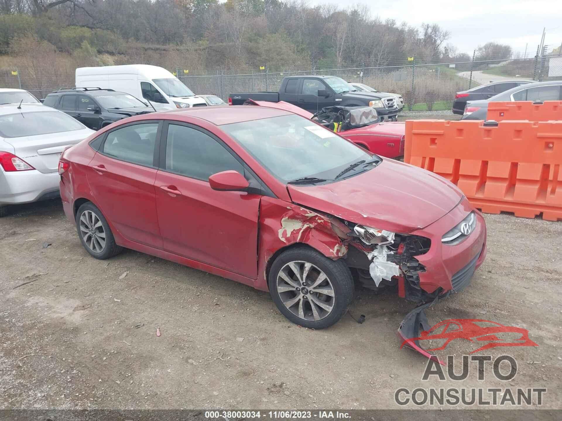 HYUNDAI ACCENT 2017 - KMHCT4AE7HU374059