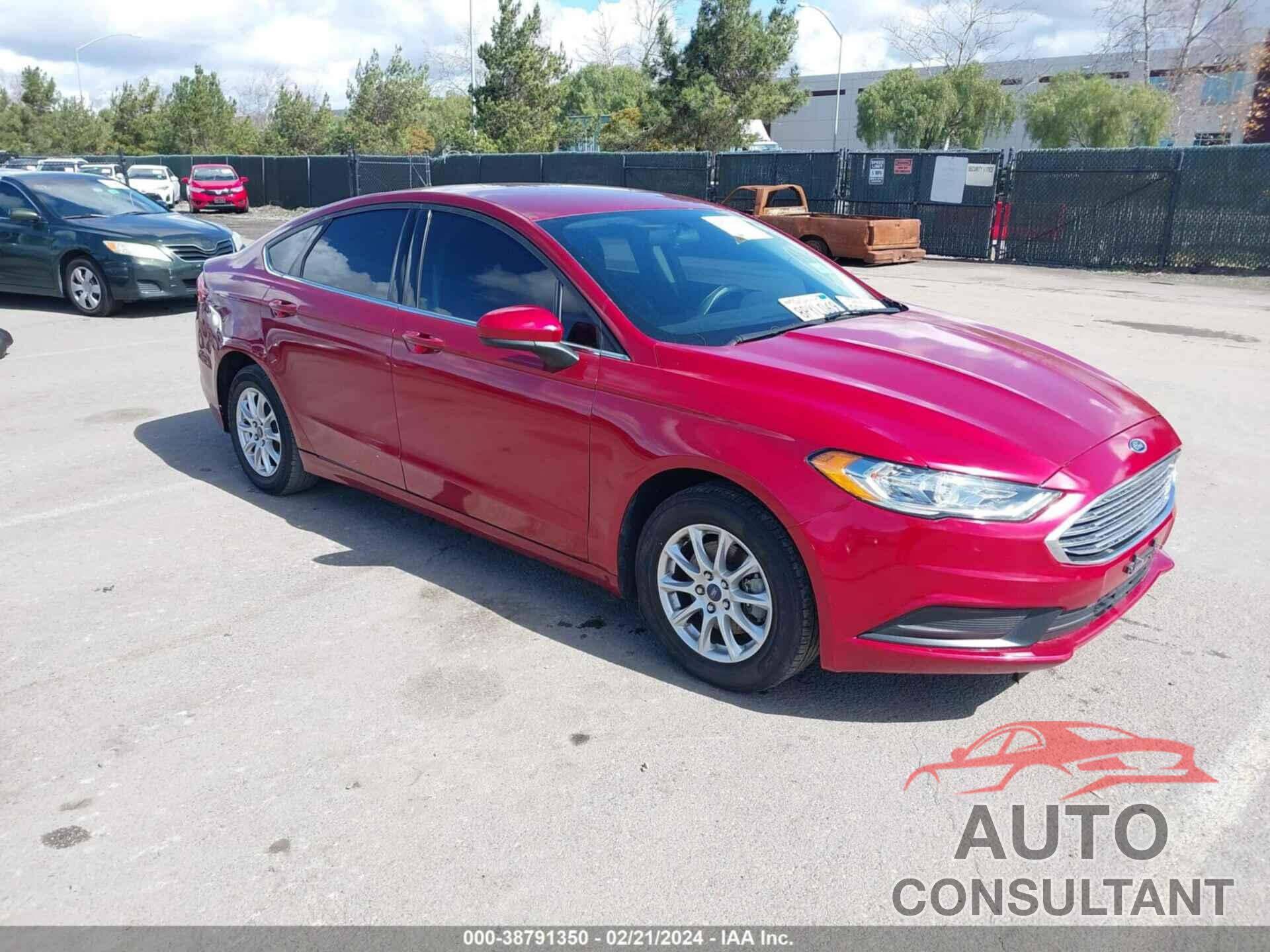 FORD FUSION 2017 - 3FA6P0G78HR175848
