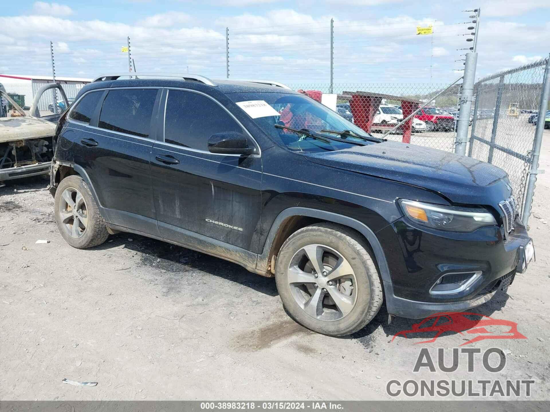 JEEP CHEROKEE 2019 - 1C4PJMDX3KD139593