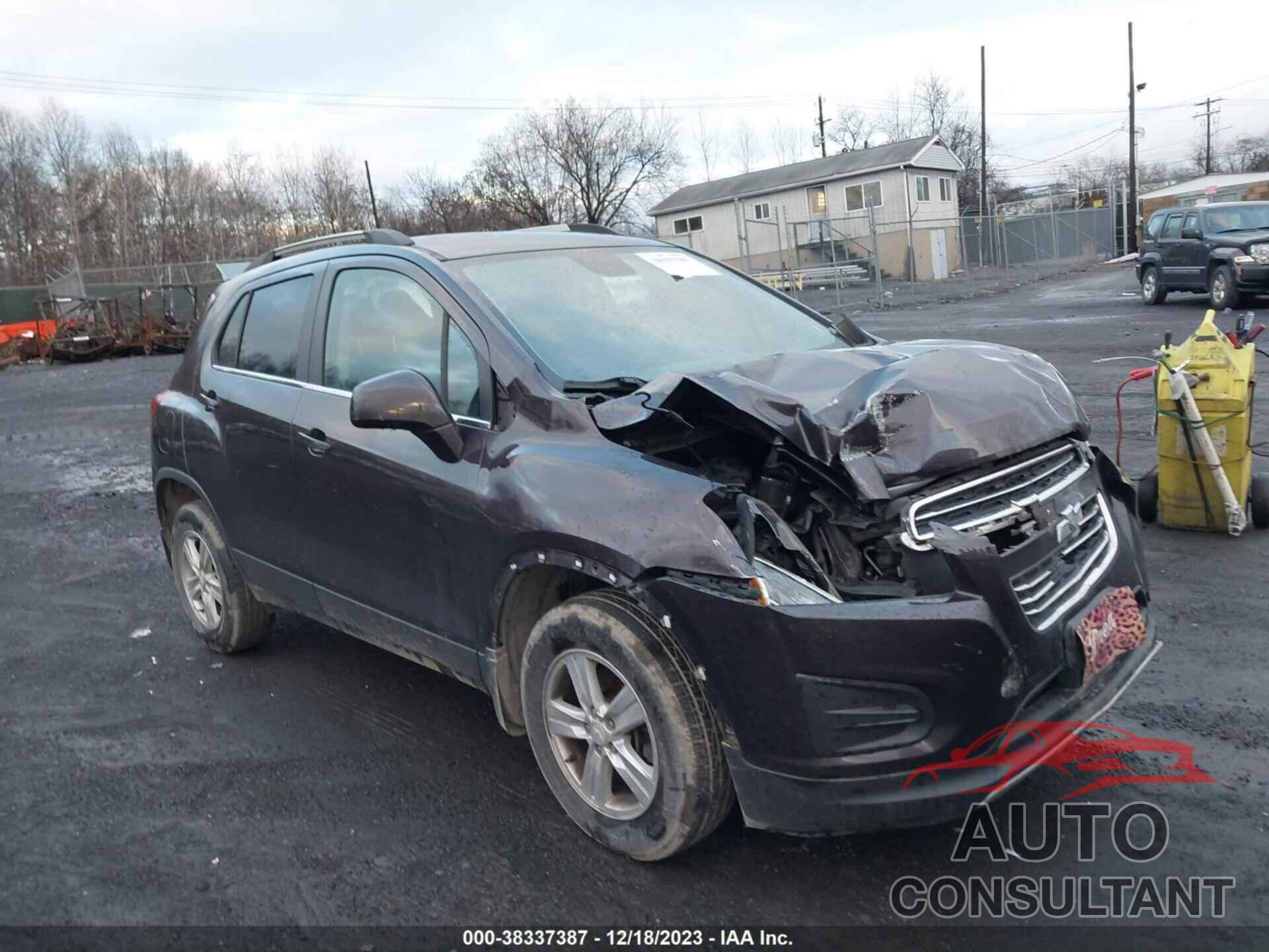 CHEVROLET TRAX 2016 - 3GNCJPSB9GL153854