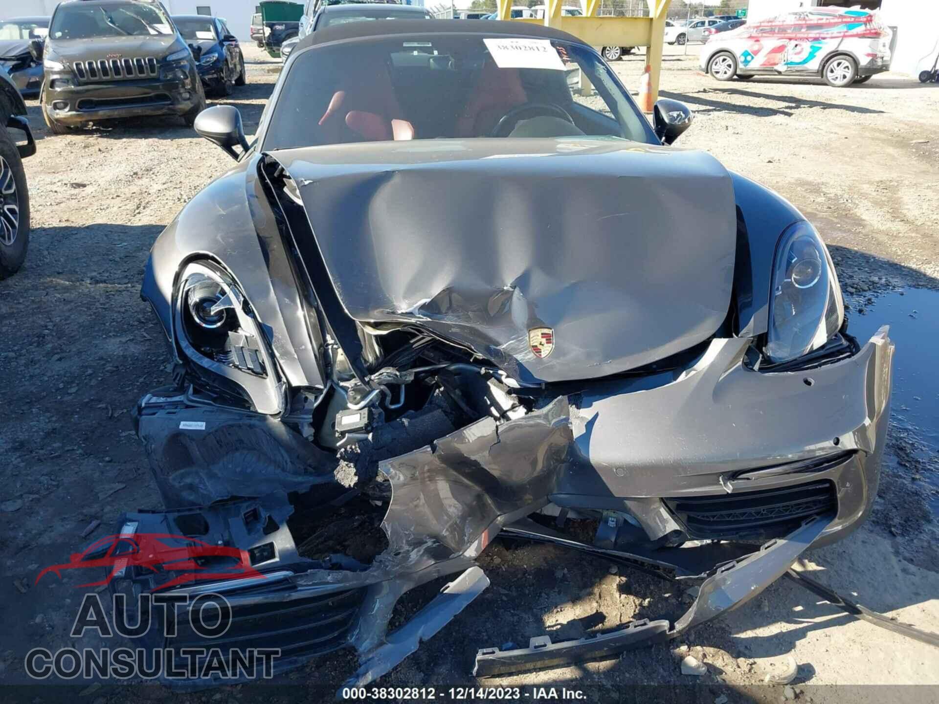 PORSCHE BOXSTER 2017 - WP0CA2A82HS220704